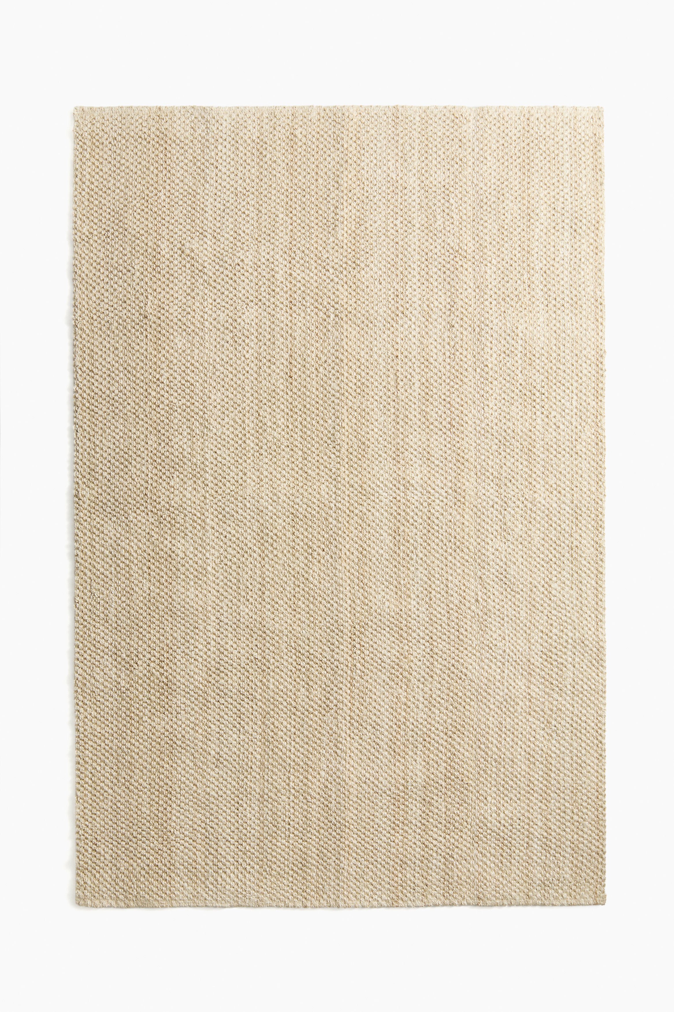 Large jute rug-Light beige