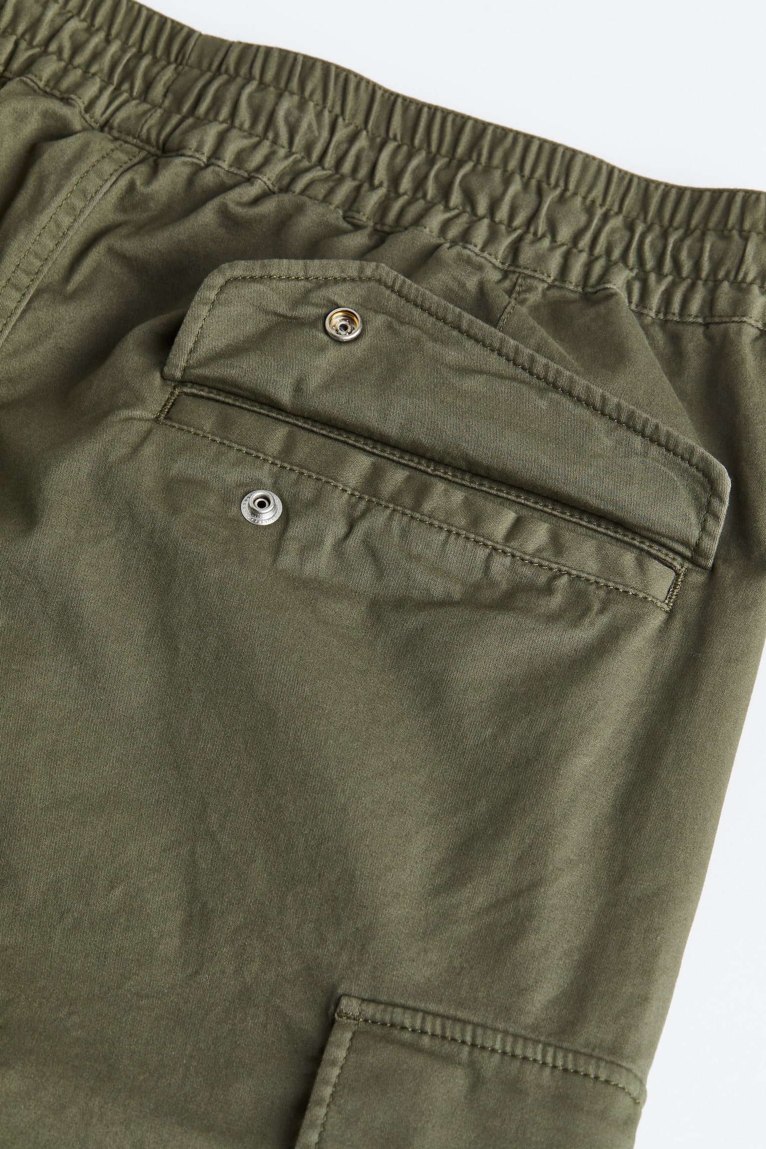 Slim Fit Cargo joggers - Khaki green/Black/Beige/Dark grey/Beige/White - 5