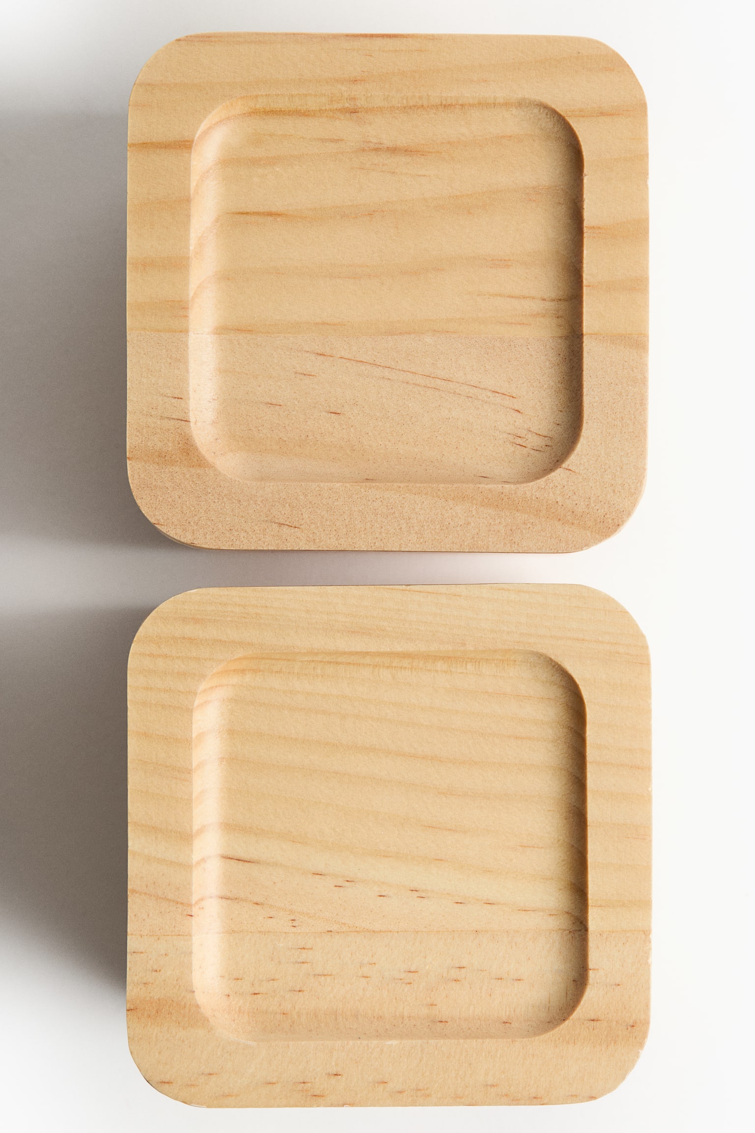 Kleine Aufbewahrungsbox aus Holz - Beige/Braun - 2