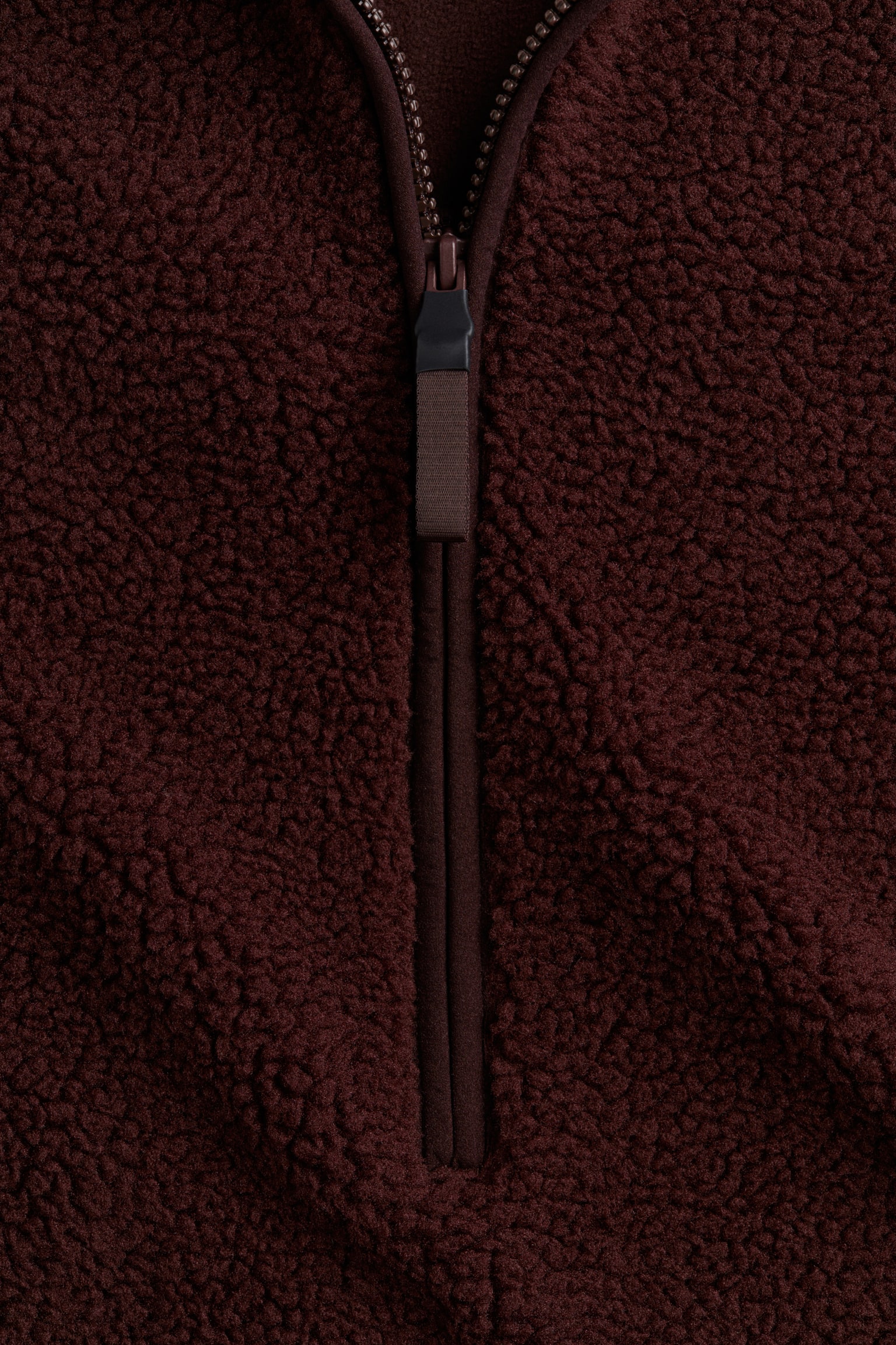 테디 스포츠 탑 - 초콜릿 플럼/베이지 - 6