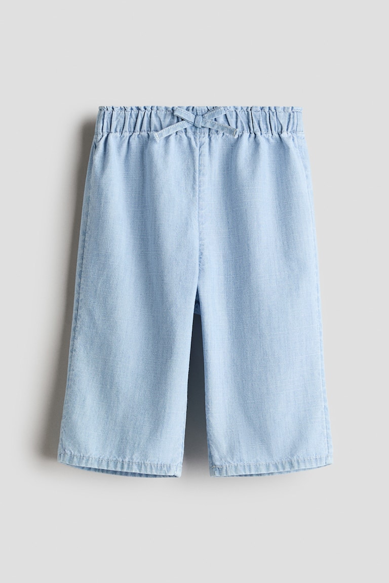 Široke teksas pantalone