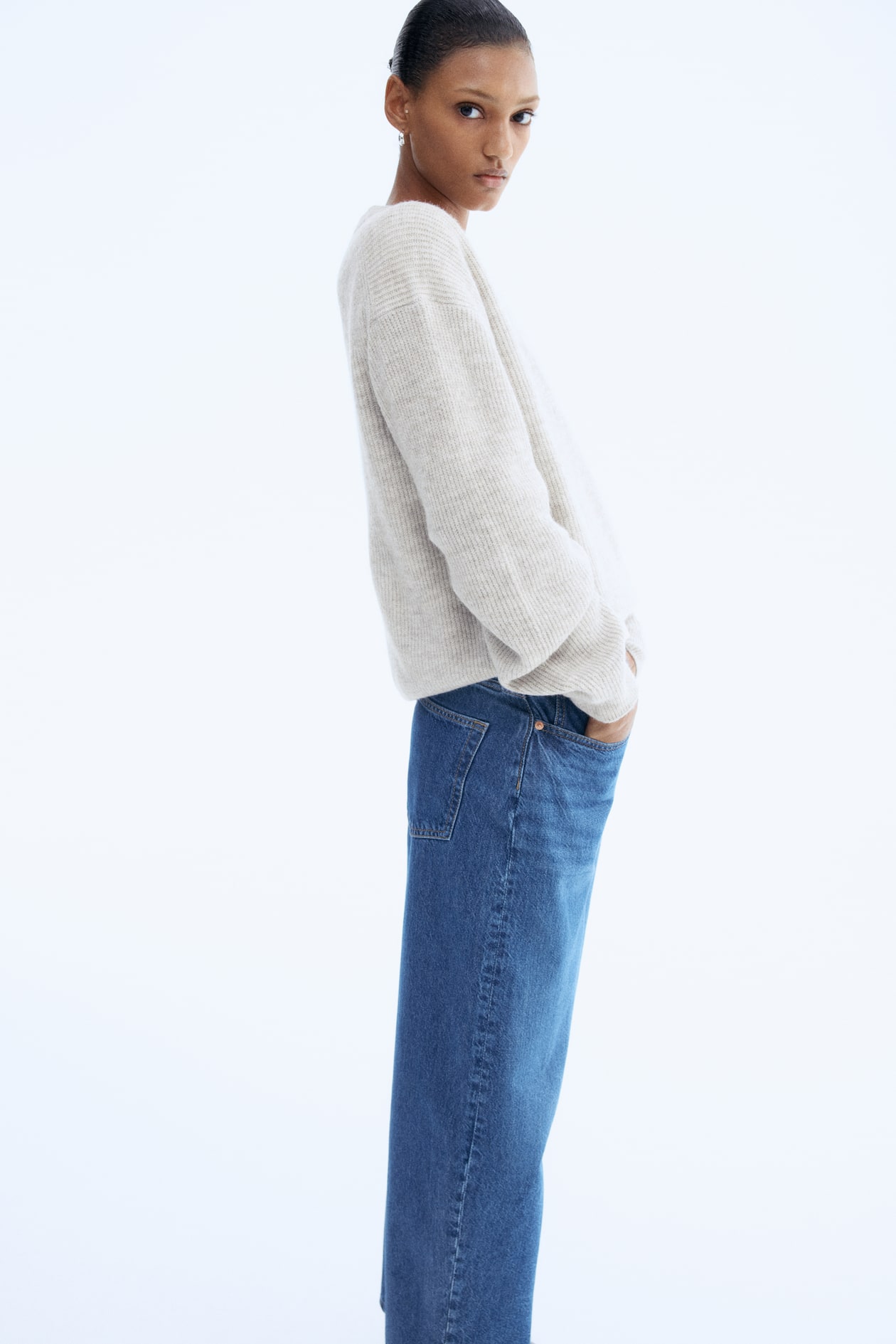 Rib-Knit Sweater - image 3