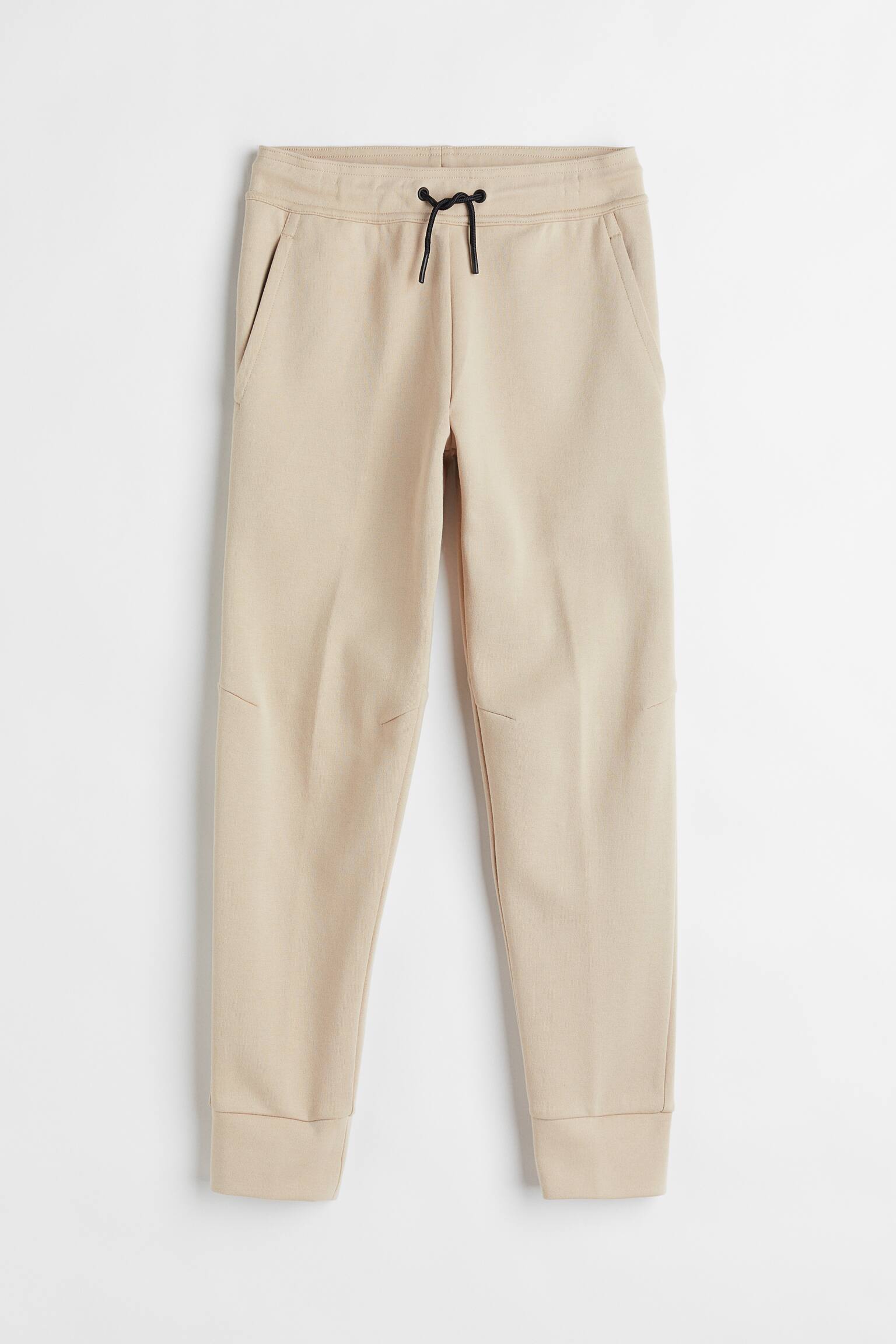 Sports Joggers - Beige/Black/Grey marle - 1