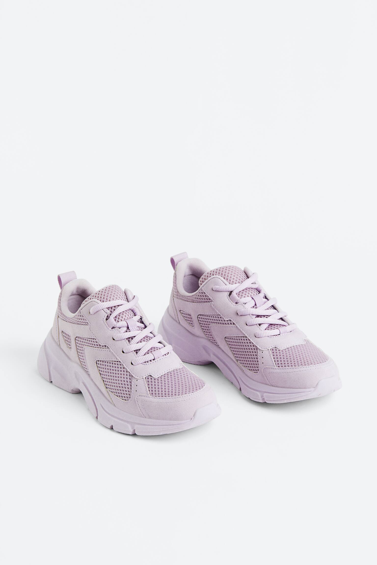 Sneakers - Light purple/Light purple/Natural white/White/Light beige/White - 2