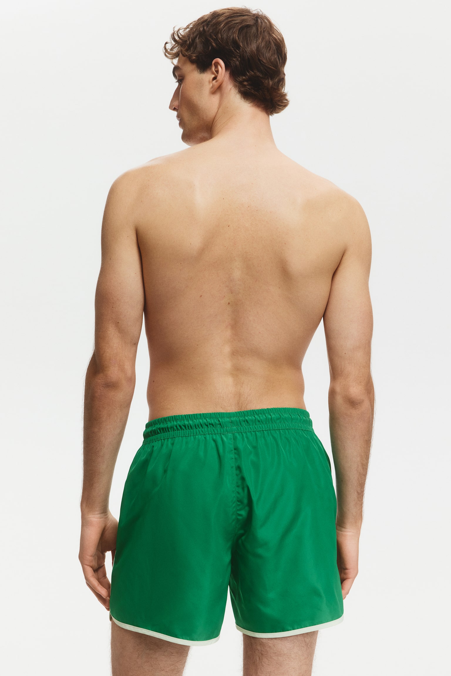 Swim shorts-Green - 5