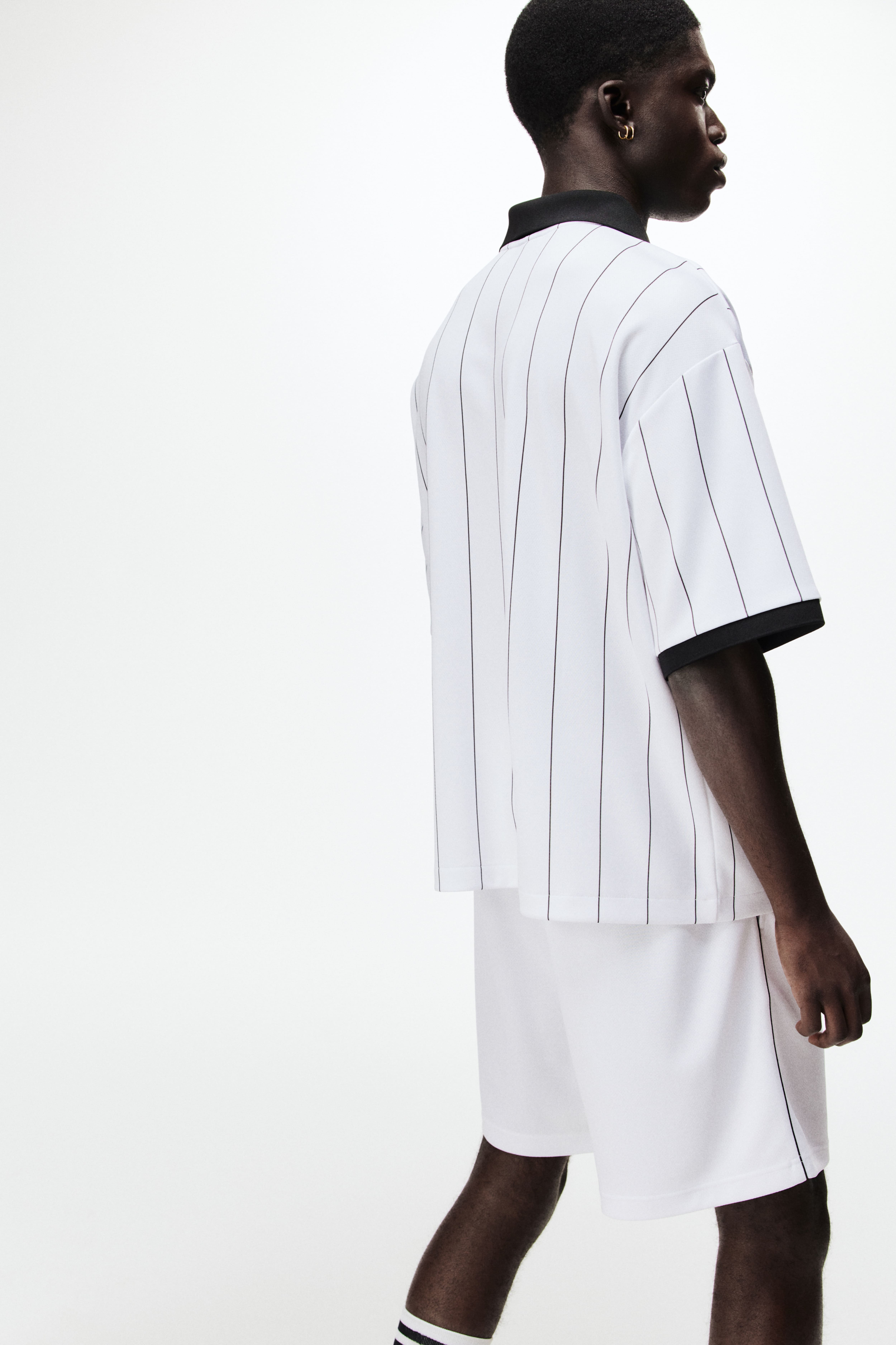 Relaxed-Fit Soccer Shorts