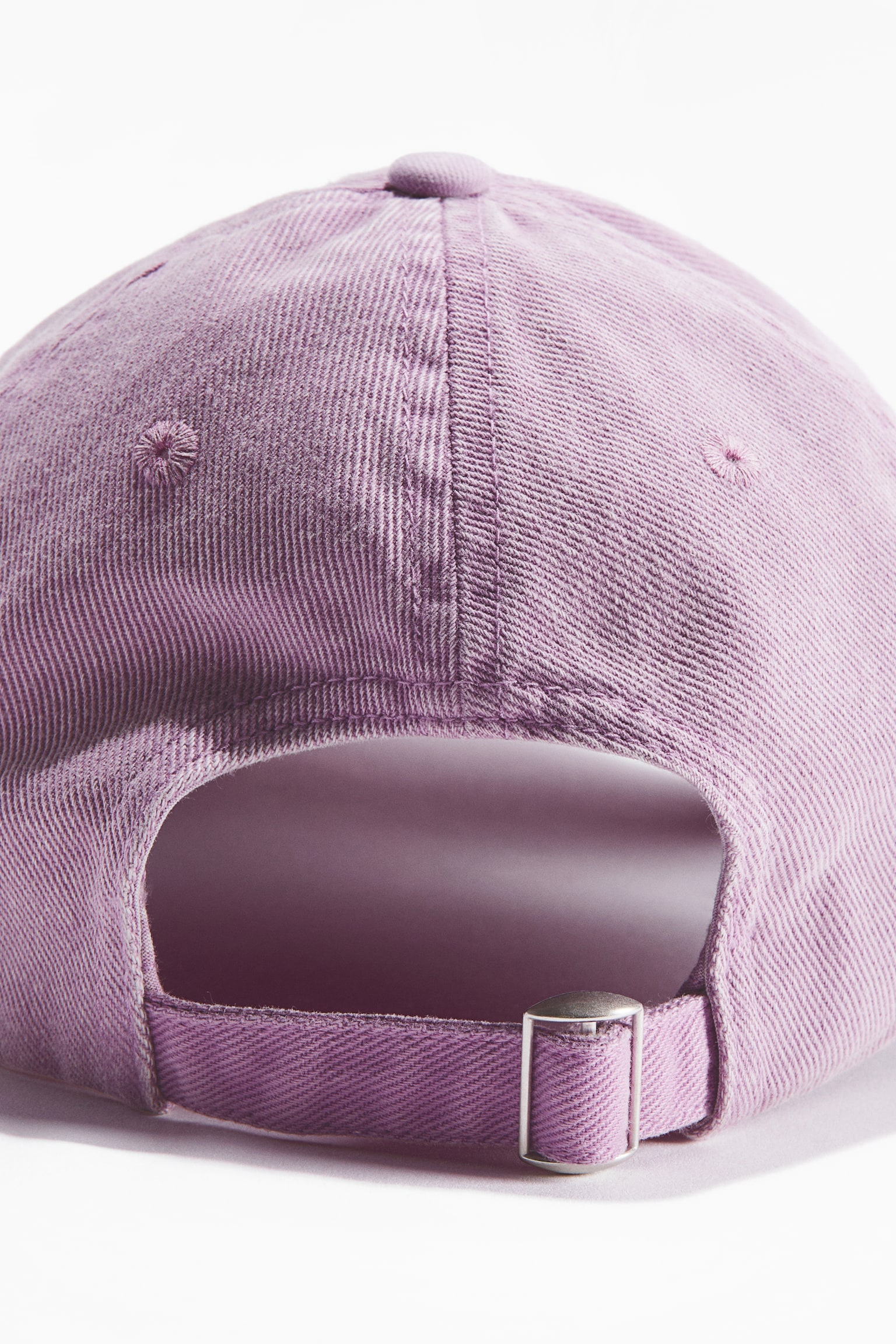 Cotton twill cap-Light purple - 2