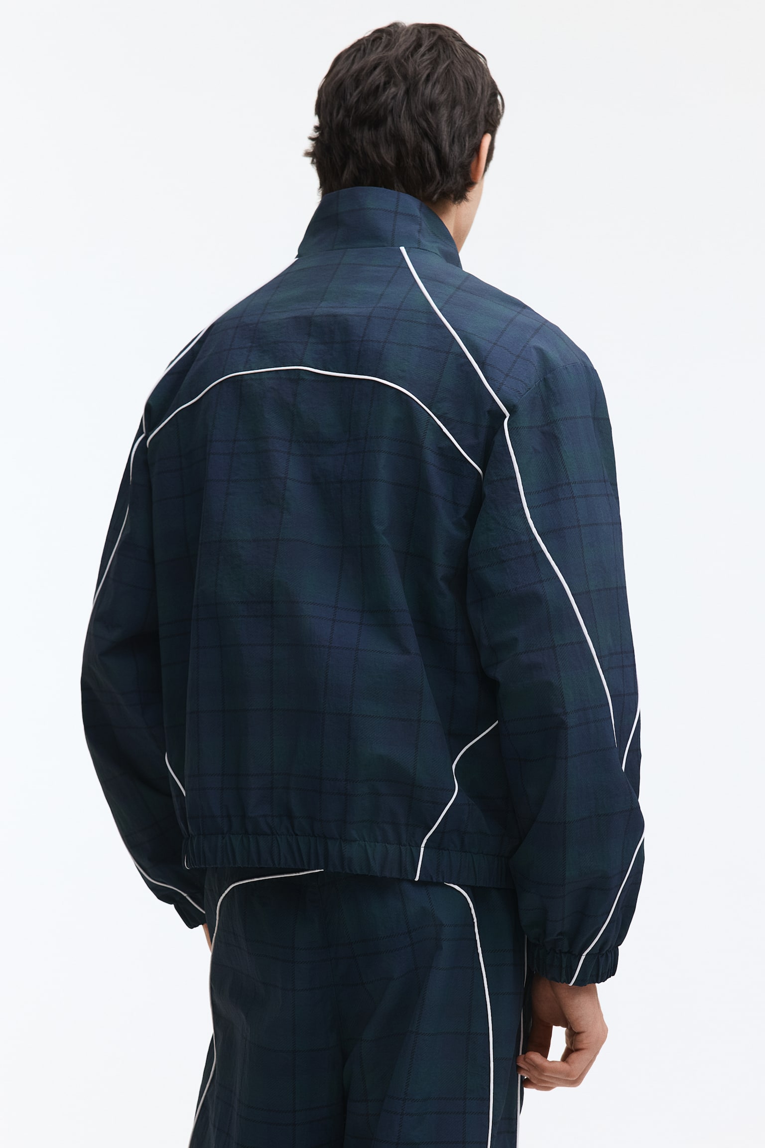 Nylon track jacket - 7