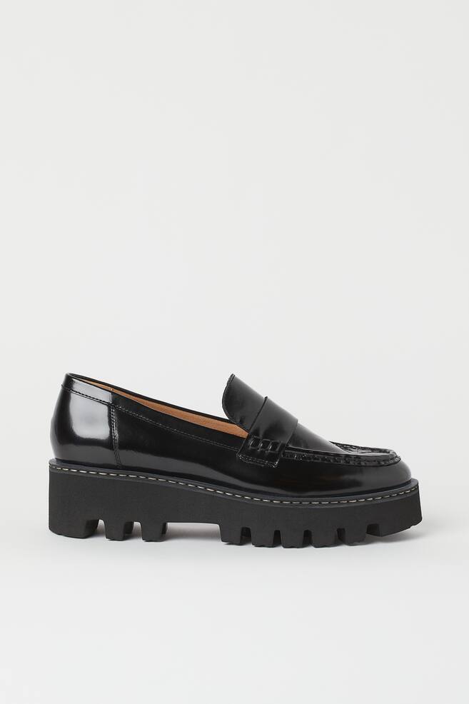 Chunky loafers - Black - 1