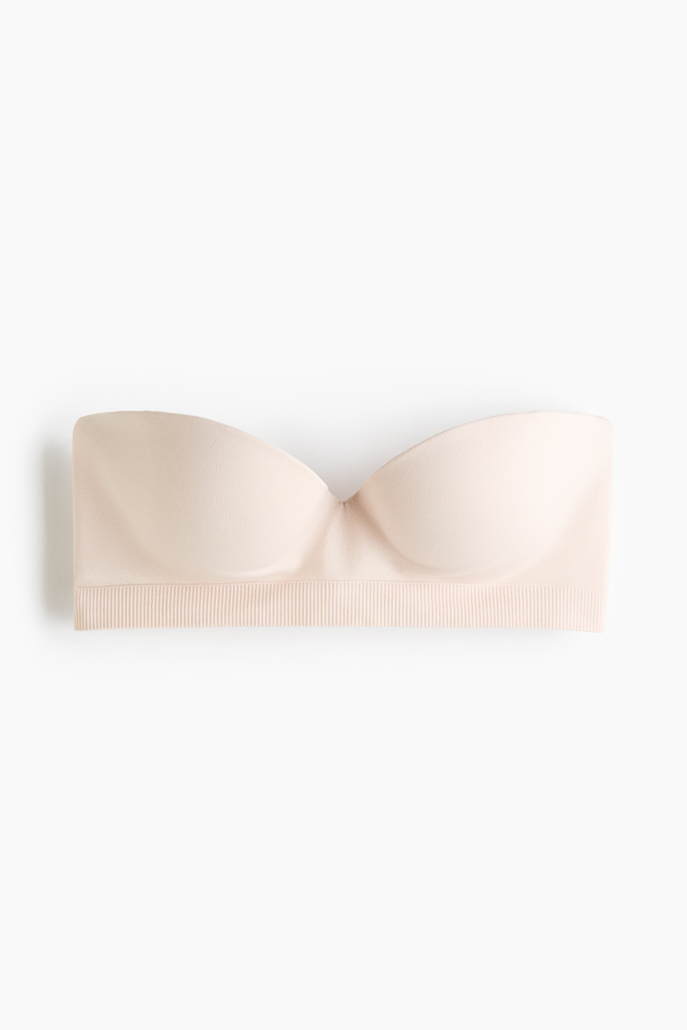 Sostén balconette seamless-Beige pálido