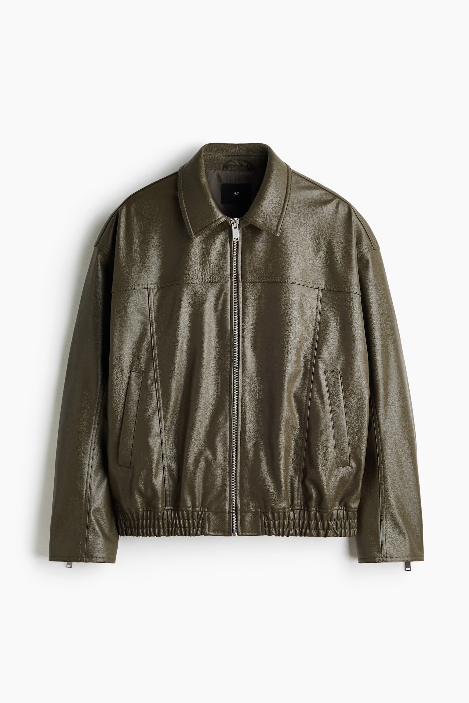 Coated Jacket - Khaki green