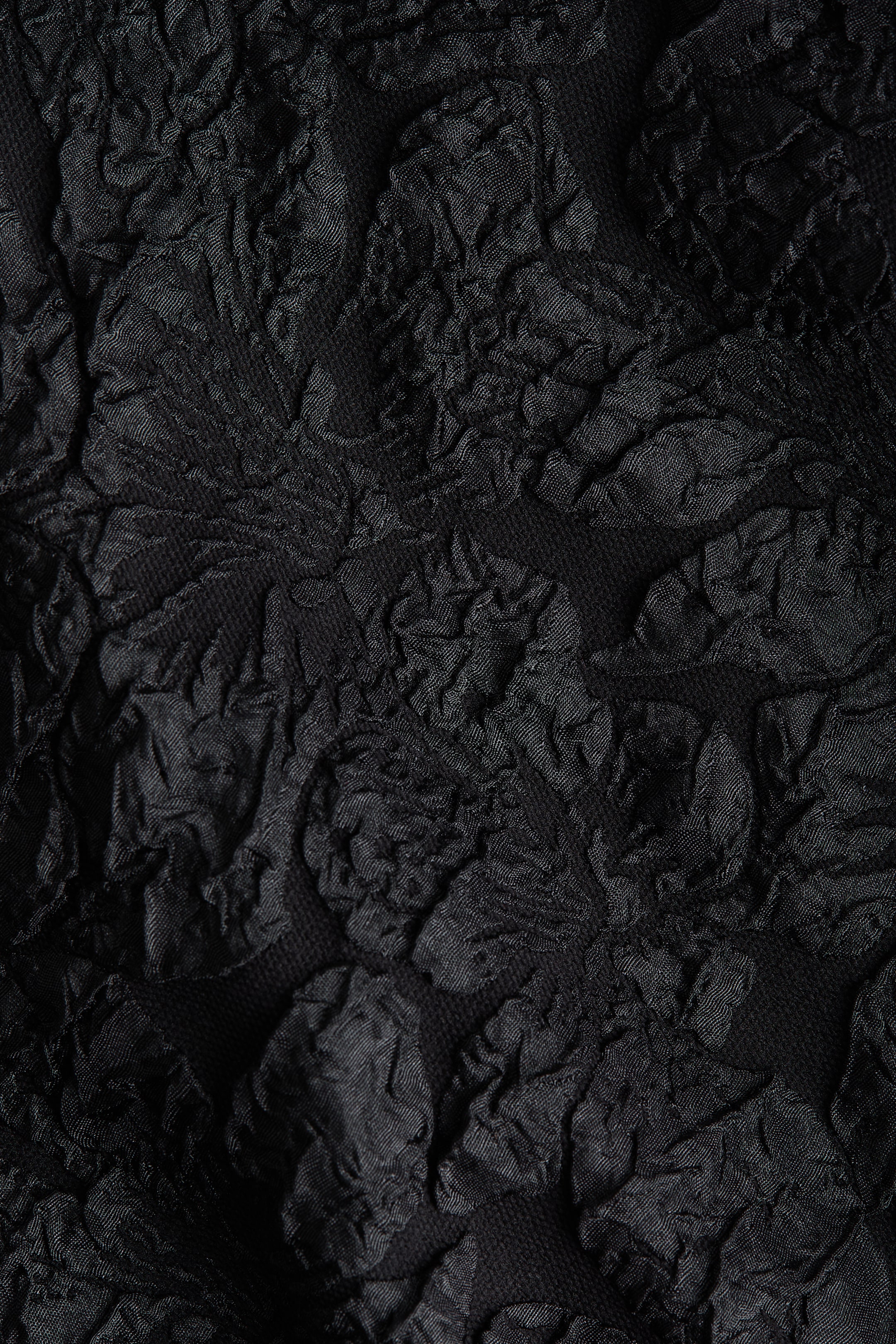 Grotere afbeelding bekijken: Jurk met pofmouwen - Zwart - DAMES | H&M NL 6