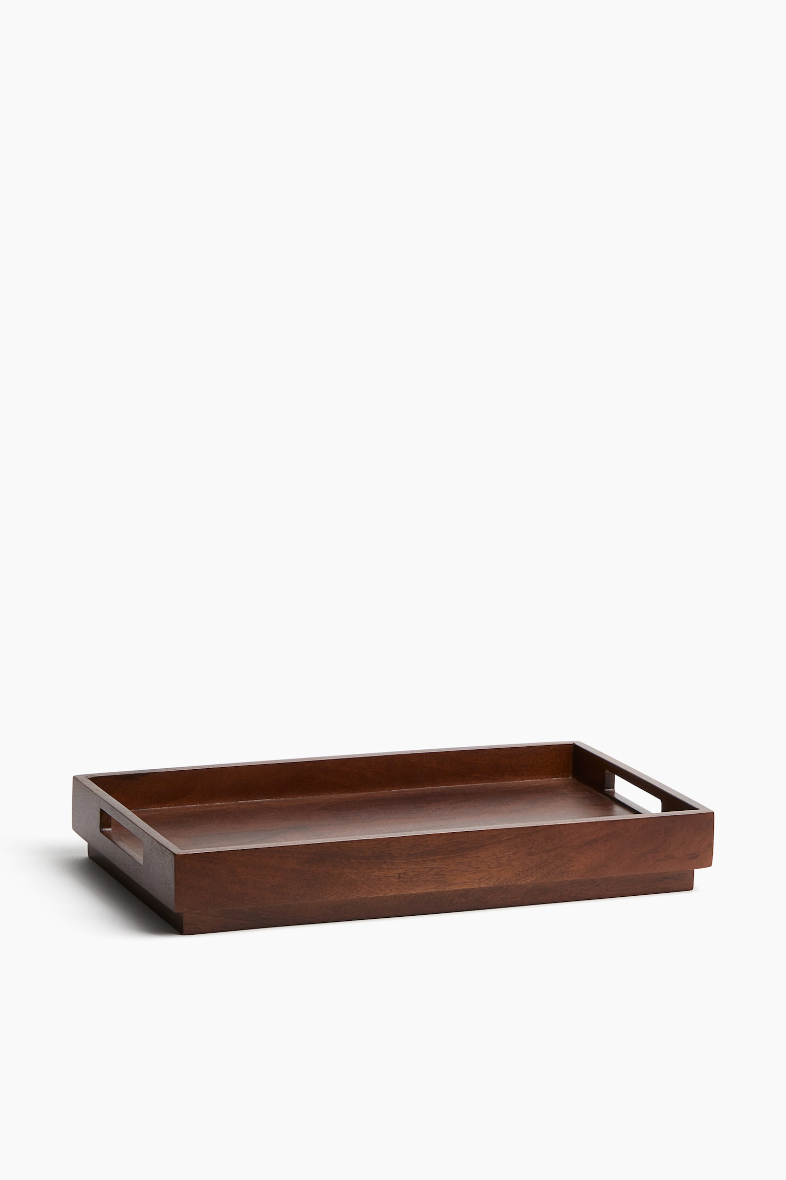 Wooden bed tray - Brown/Black - 3