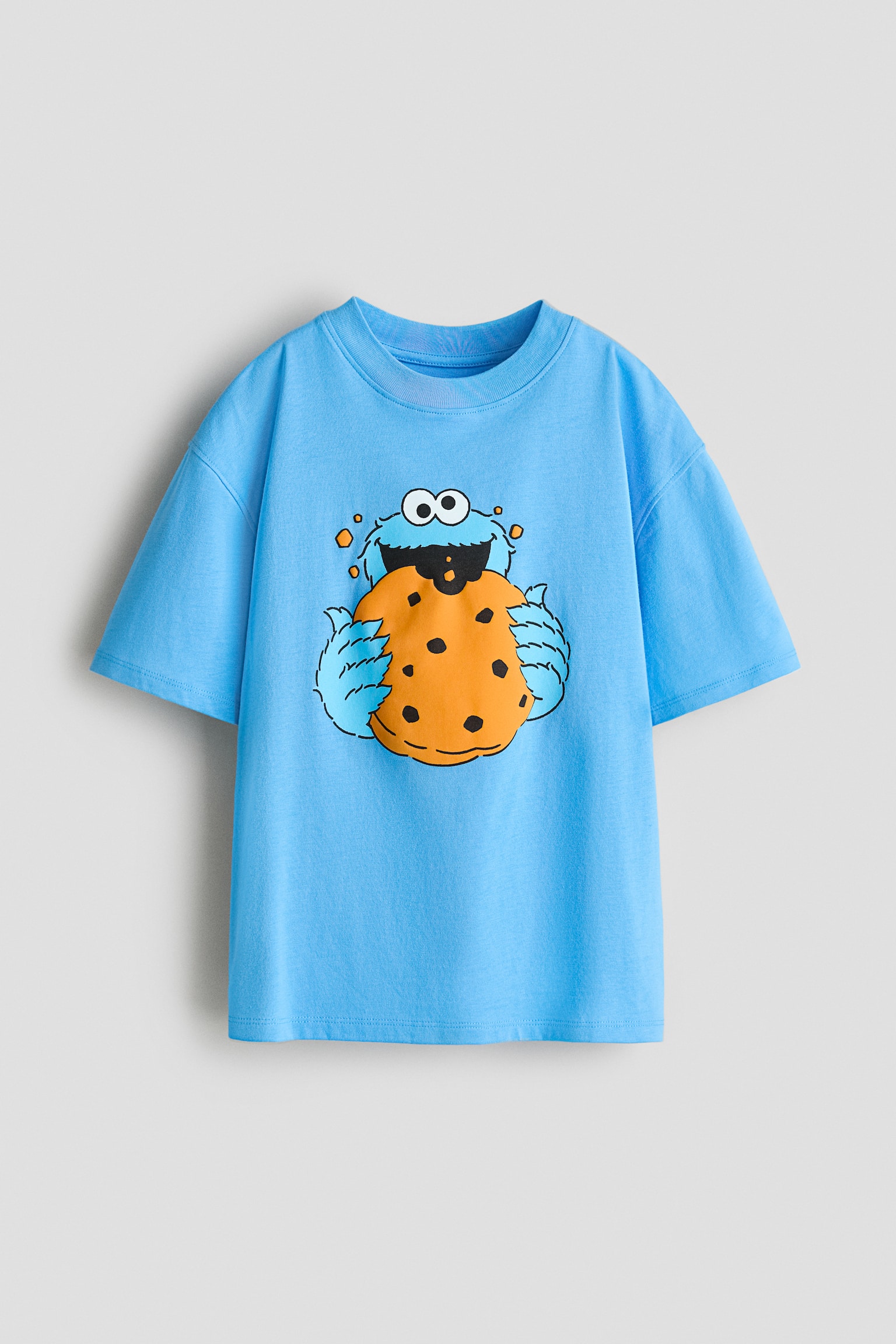Oversized T-shirt met print - Blauw/Sesamstraat/Donkergrijs/Toy Story/Lichtgroen/Minions/Groen/Among us/Grijs gemêleerd/Marvel Comics/Donkergrijs/Lilo & Stitch/Marineblauw/Marvel Comics/Wit/FIFA World Cup 2026™/Dusty lichtgroen/Minecraft/Wit/Stumble Guys/Rood/Snoopy/Bleekblauw/Mickey Mouse/Helderblauw/Hot Wheels/Roomwit/Bluey/Lichtturkoois/Hot Wheels/Rood/Cars/Lichtblauw/Sonic the Hedgehog