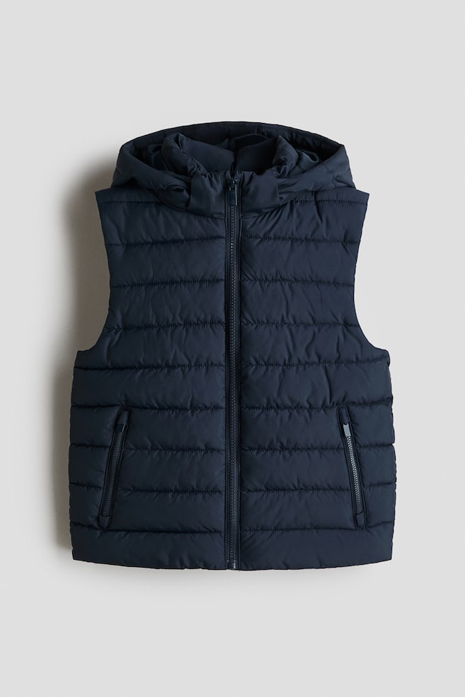Puffer Vest - Navy blue - 1