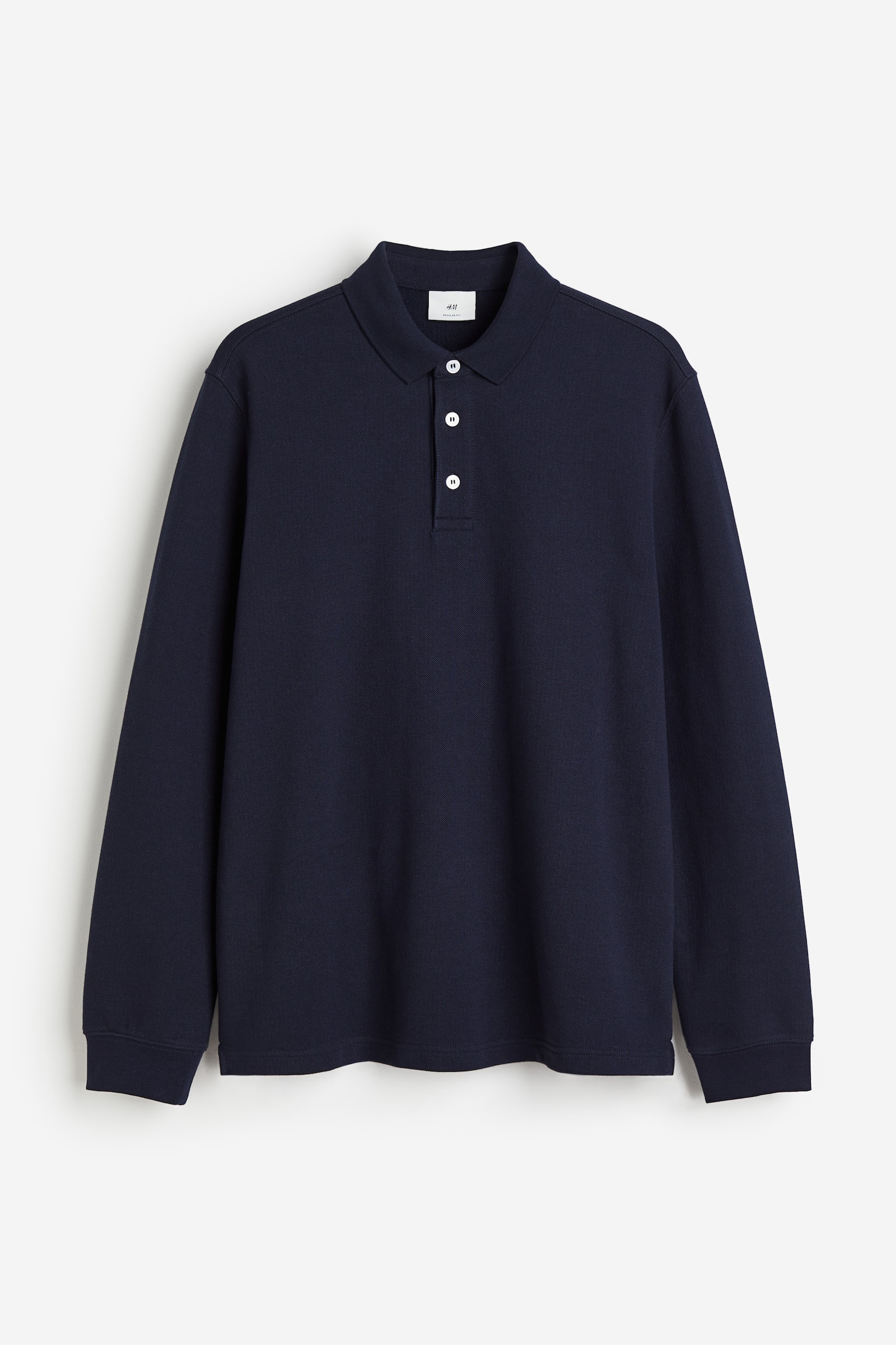 Regular Fit Rugby Shirt - Navy blue - 2