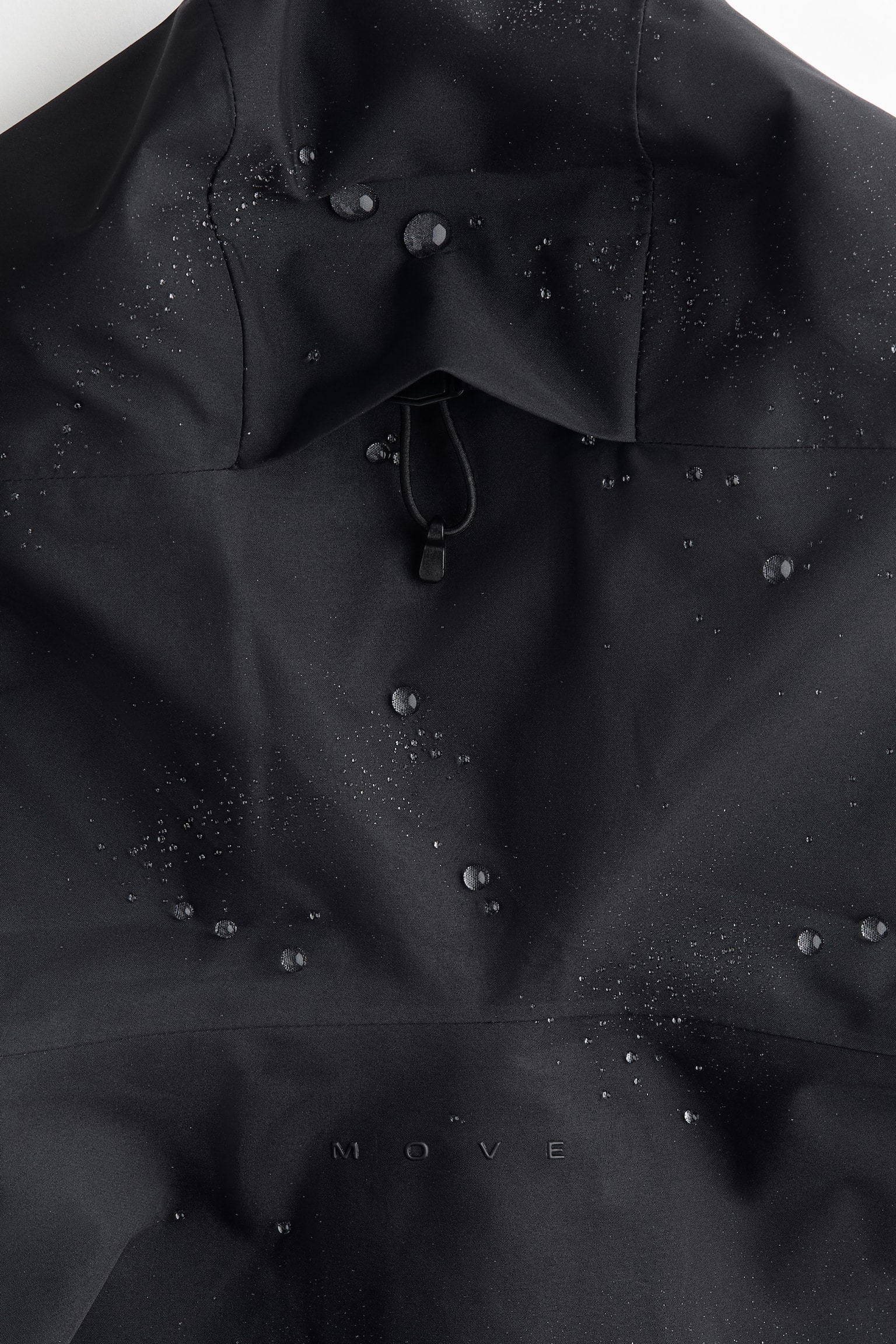 Женские куртки H&M Move Loose-Fit Raincoat with StormMove™, цвет: Чёрный — фото 7