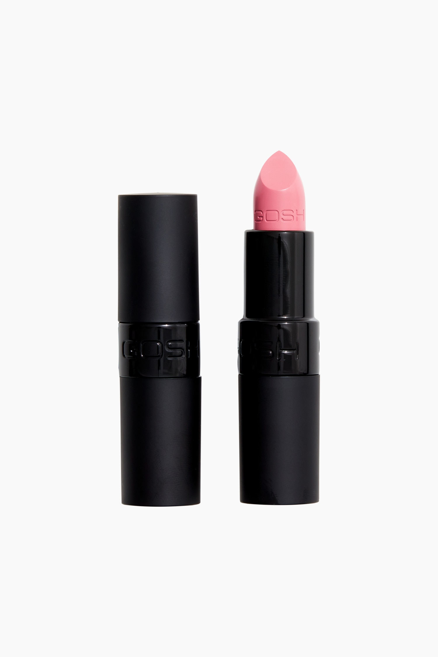 GOSH Velvet Touch Lippenstift – Farbe 82 Exotic, Samtiger Look & Intensive Pigmentierung
