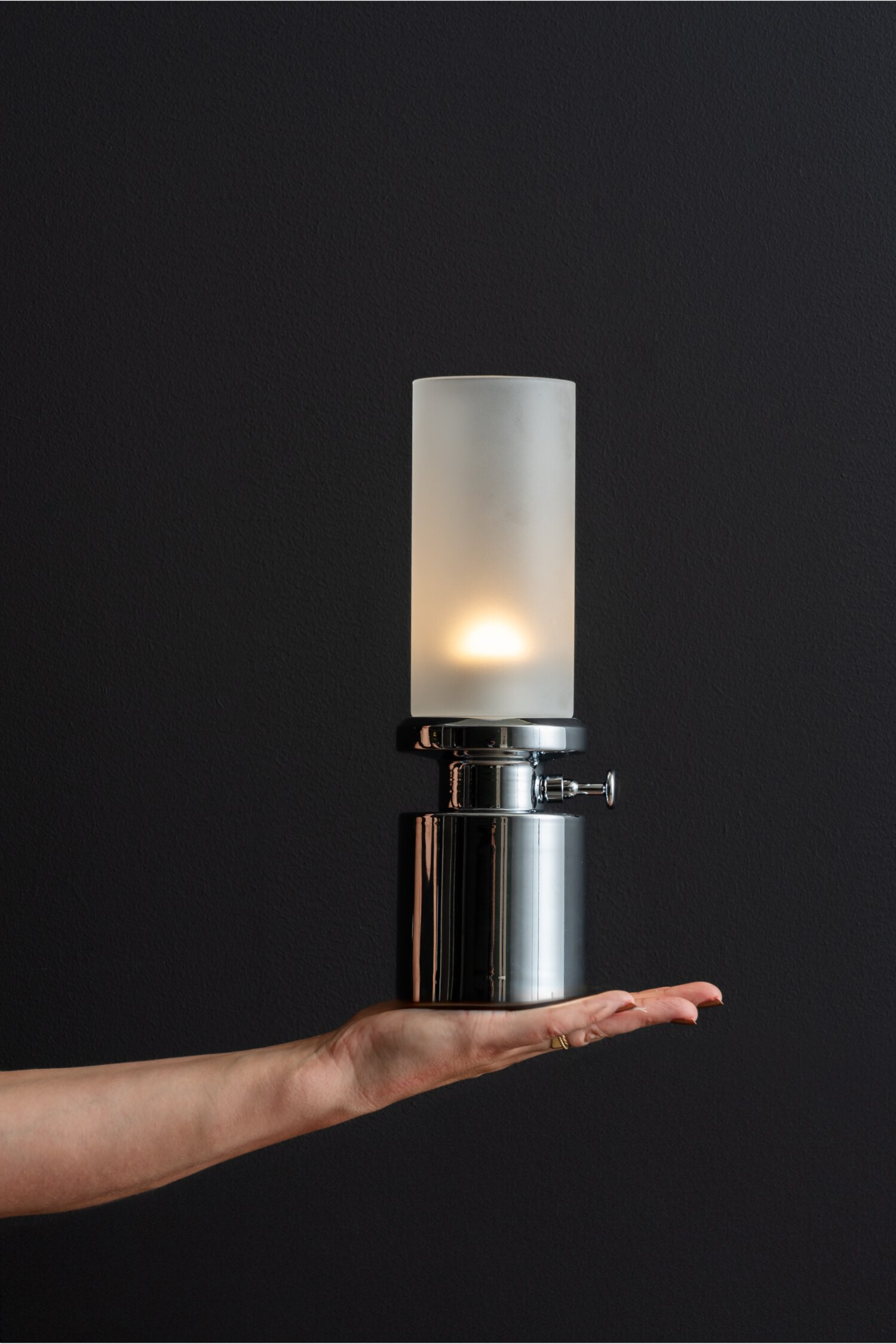 Camp Led Tischlampe - Chrom/Vergoldet