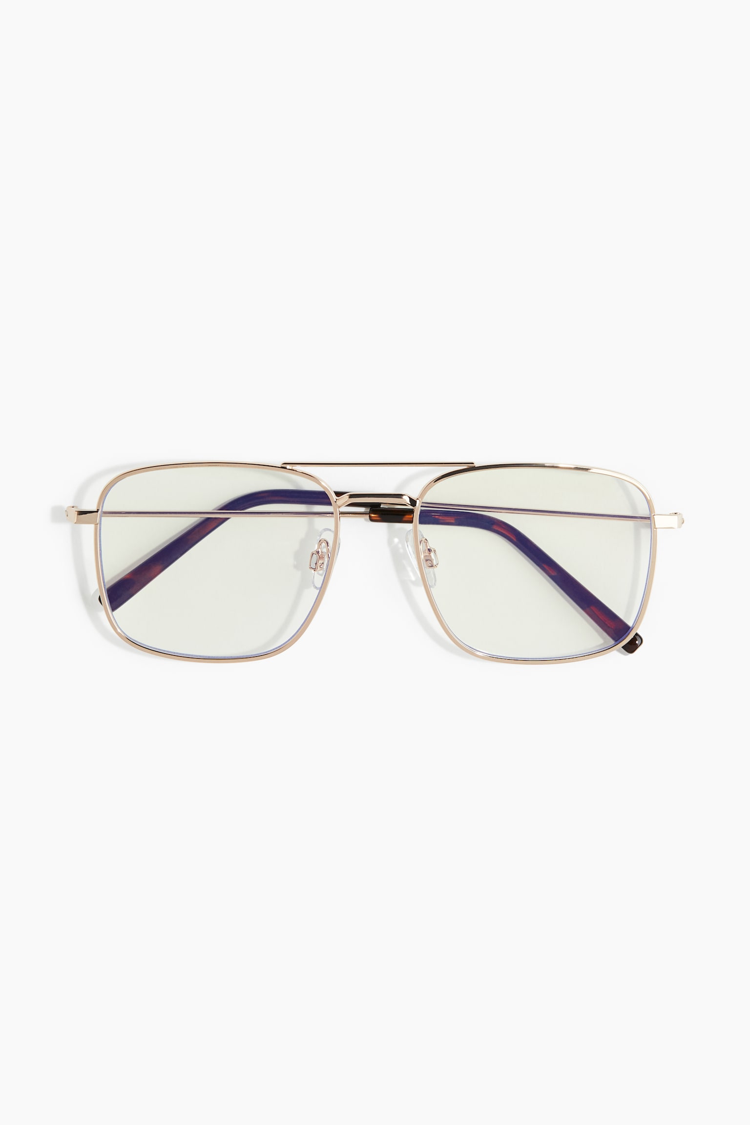 Blue light glasses - Gold-coloured/Black - 1