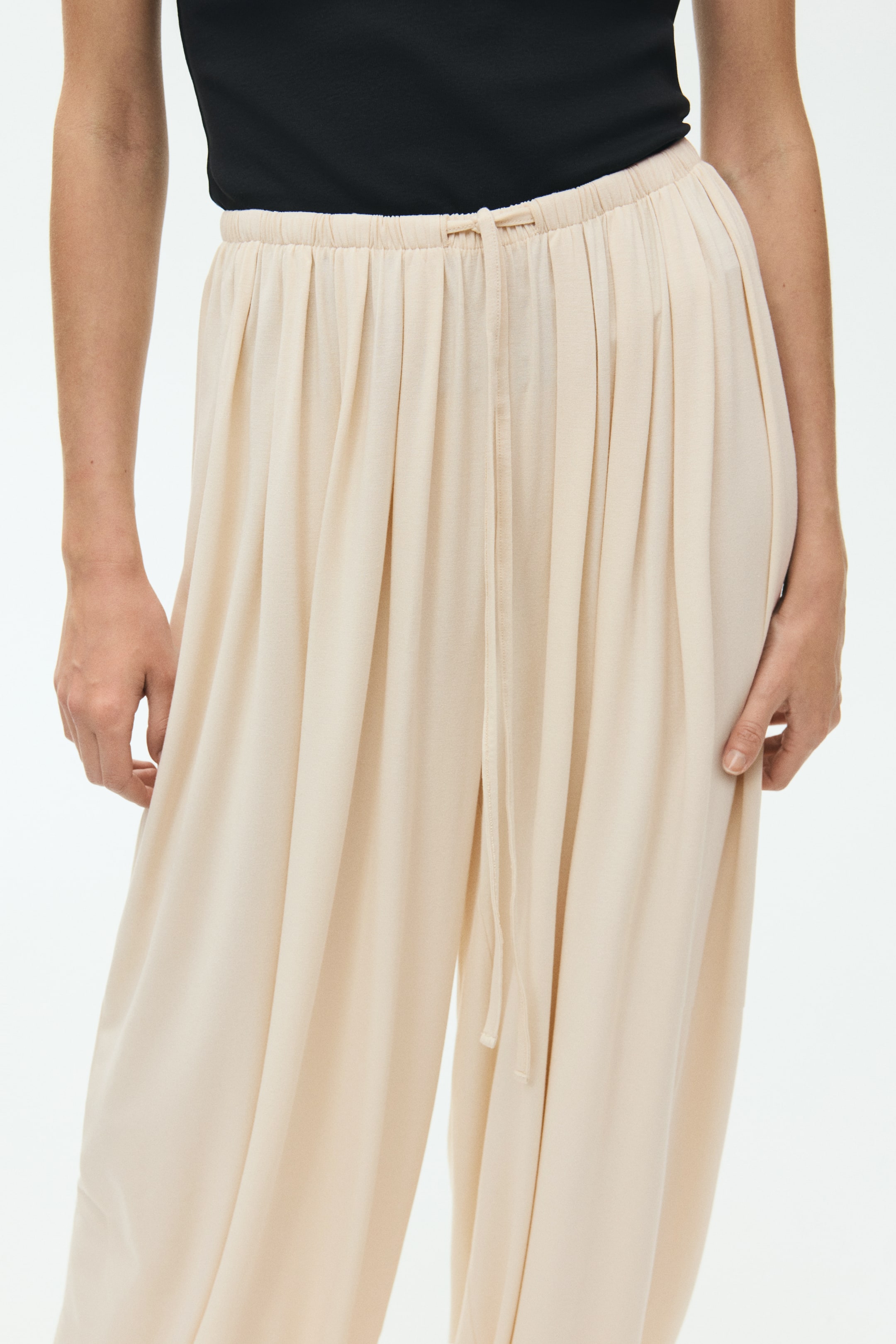 Pantalon à cordon avec jambes ballon