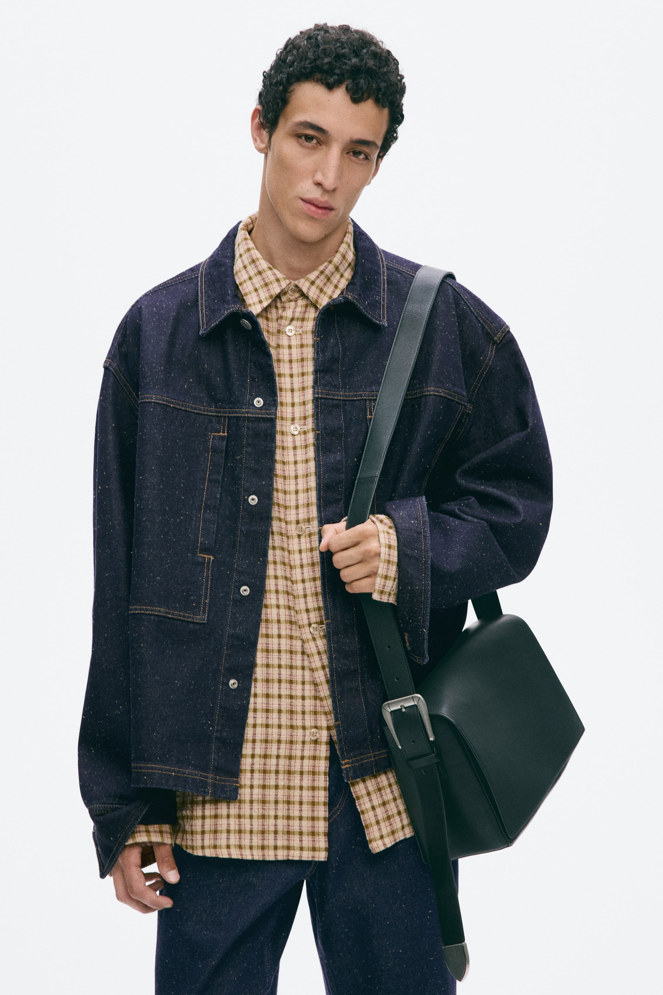 Мужские джинсы H&M Denim Overshirt — фото 4
