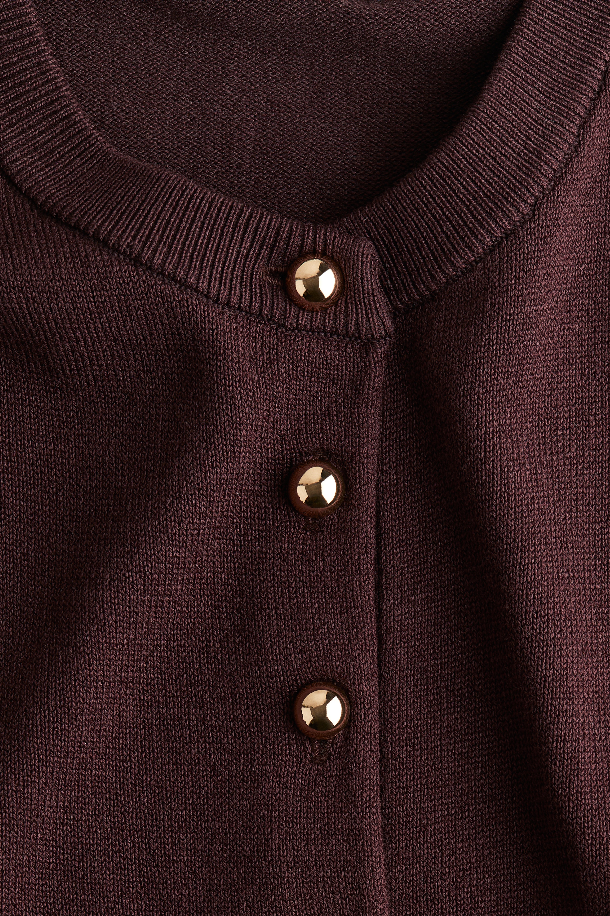 Gilet Long Bordeaux H&M Pour Fille - Taille 14 Ans (XS) - Occasion En Très Bon état