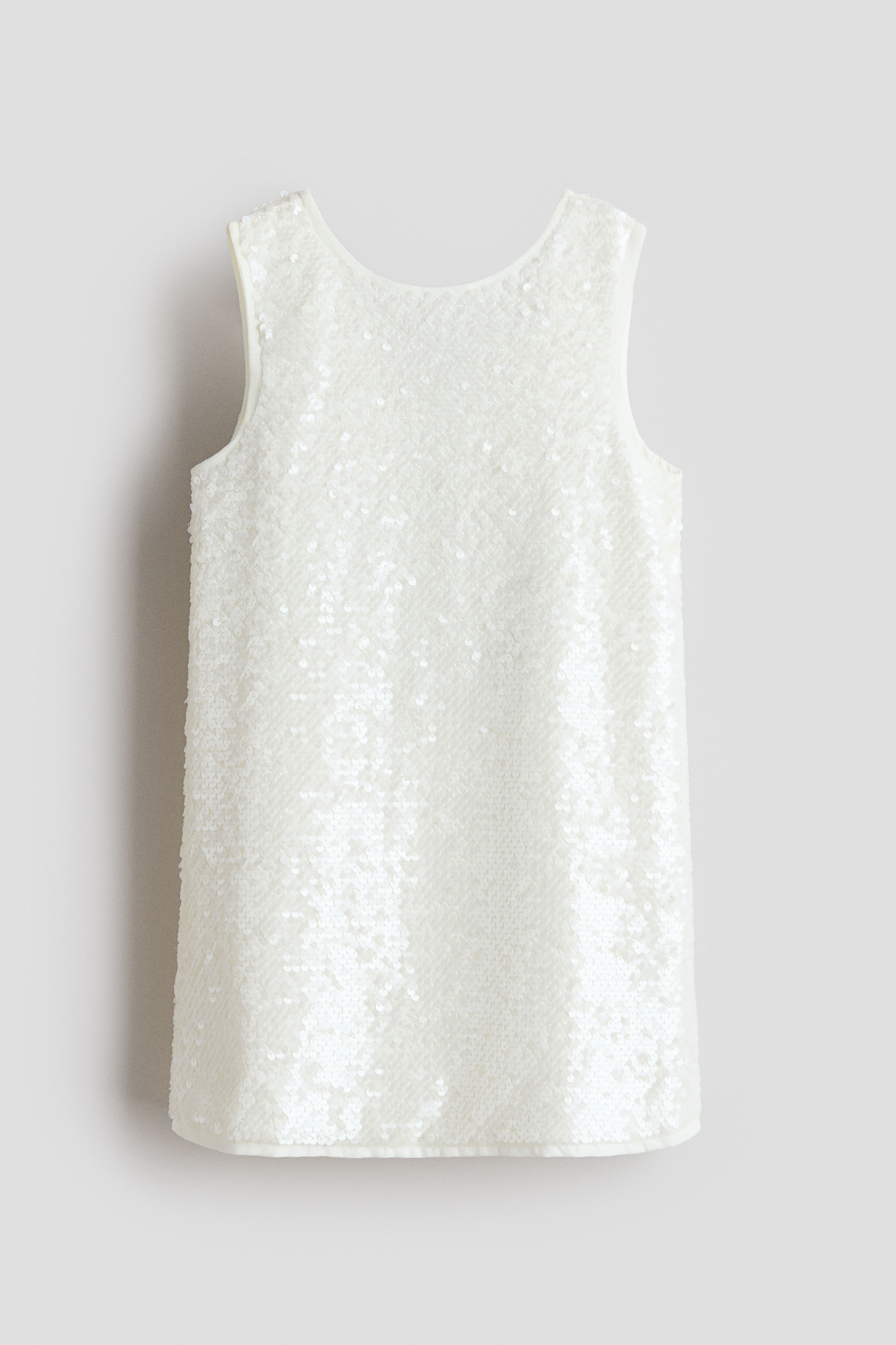 Bow-Detail Sequined Dress