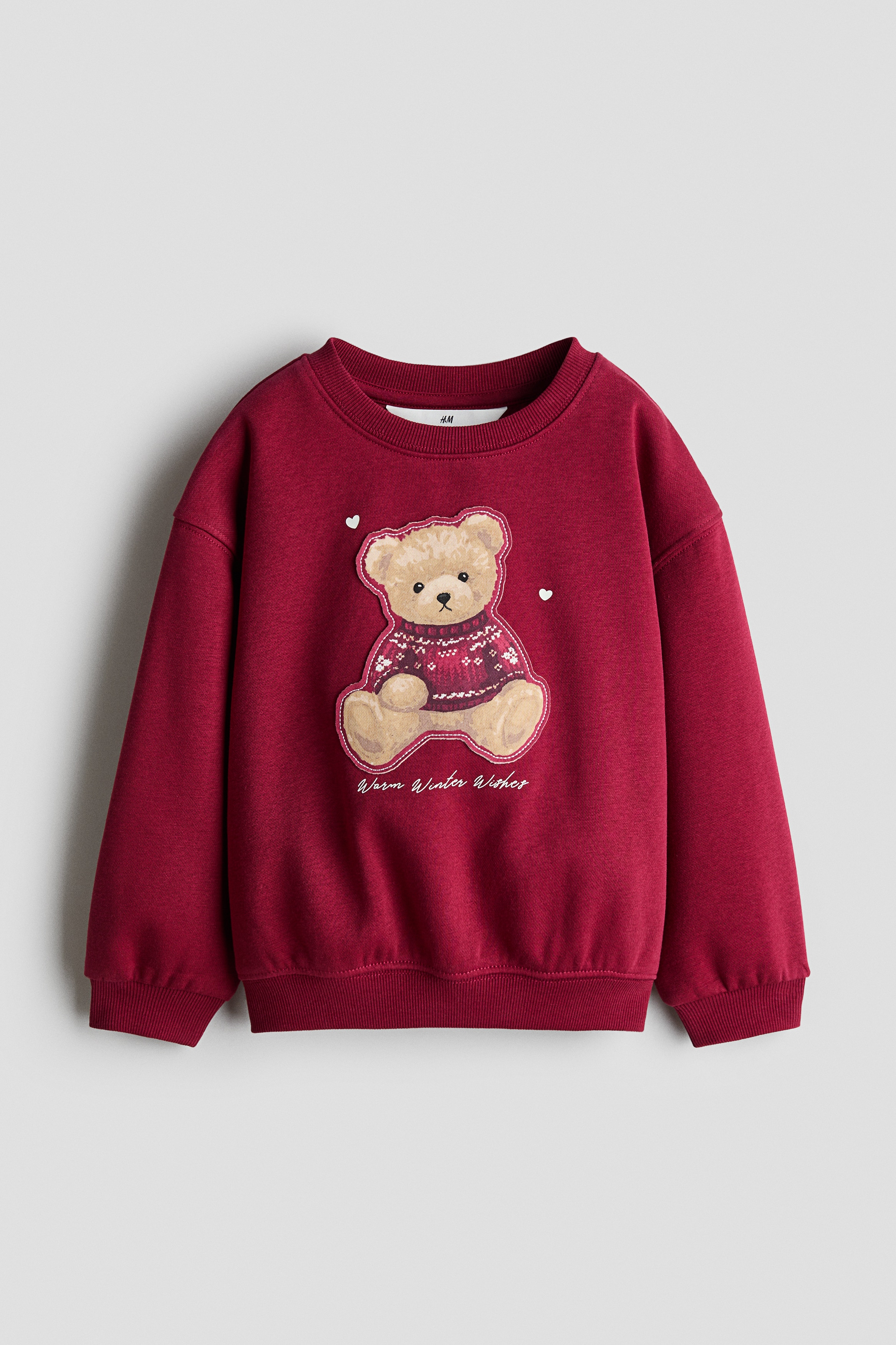 Luźna bluza z motywem