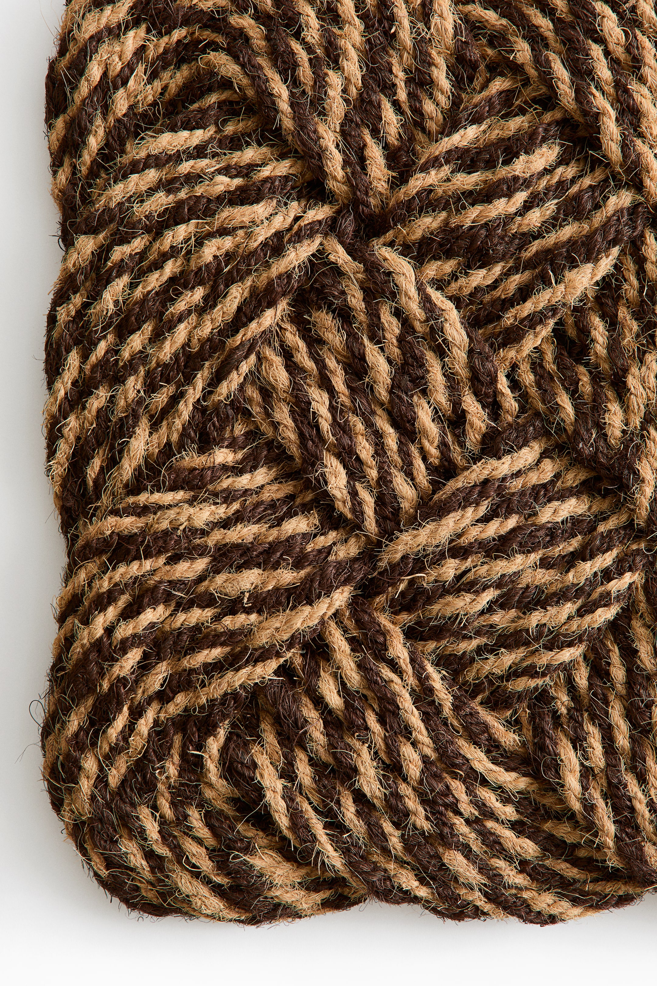 Two-Tone Coconut Fiber Doormat