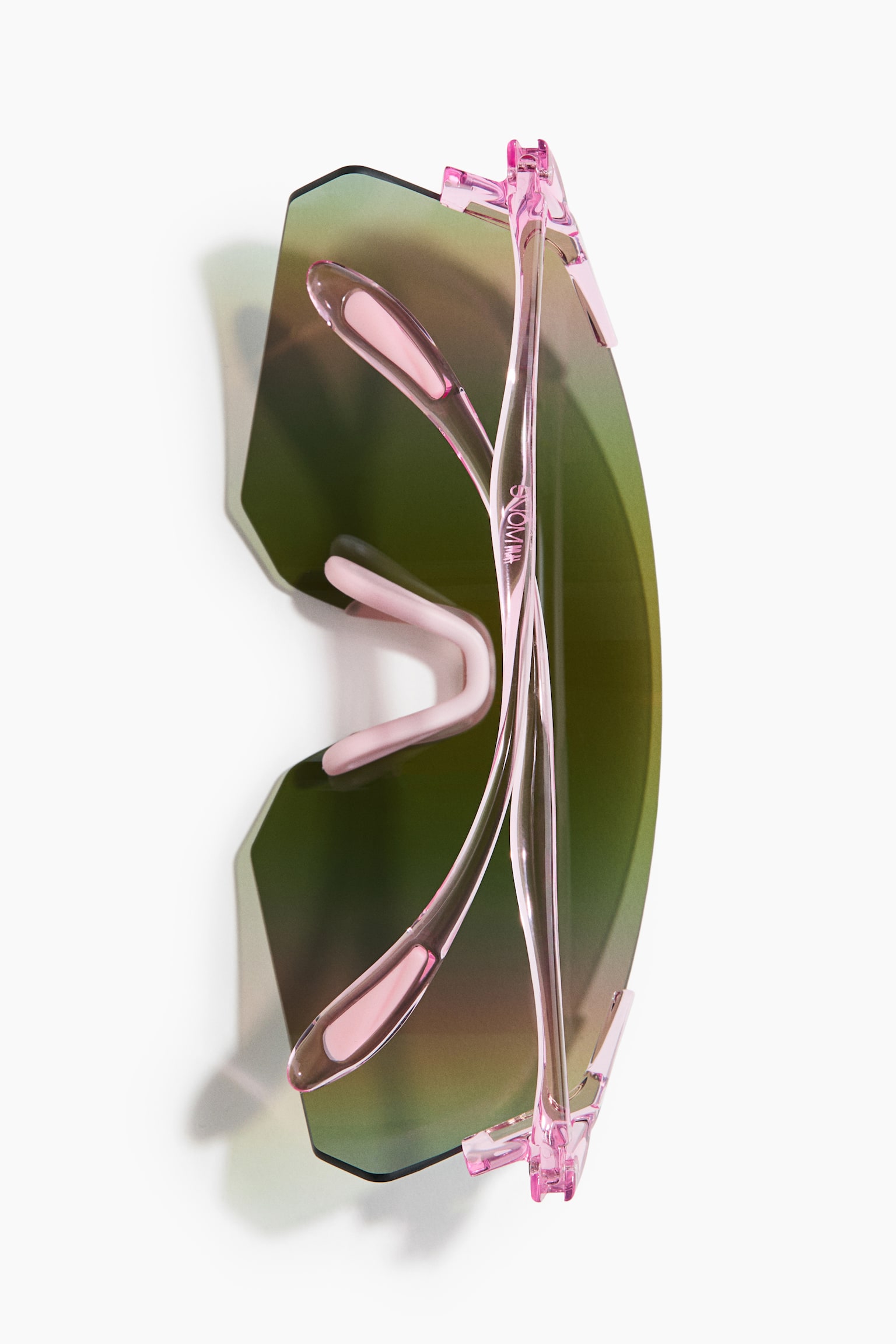 Sports sunglasses - Pink/Black - 2