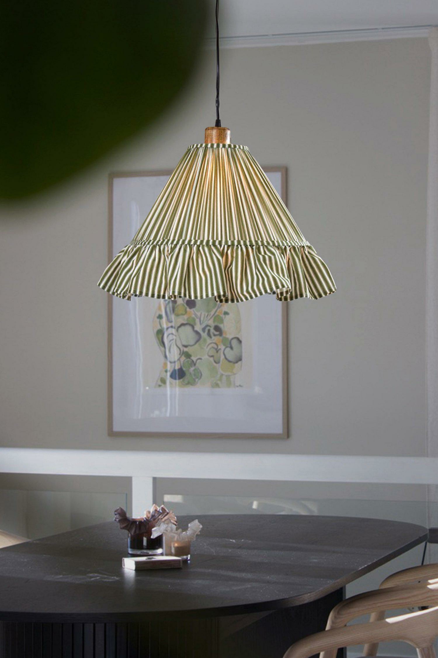 Lampe Suspendue Estrid 40cm - Vert