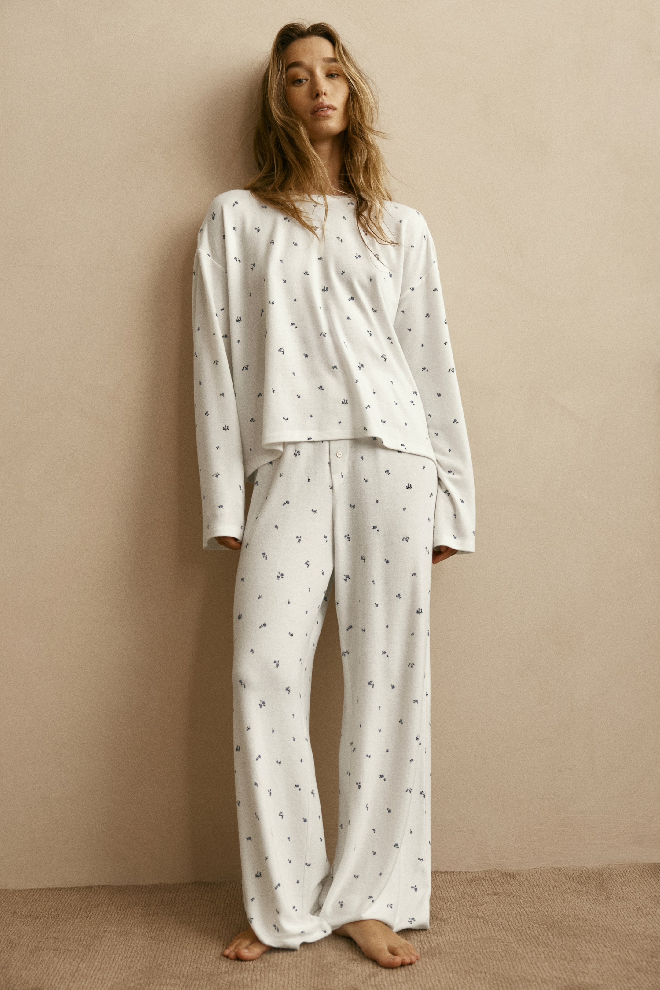 Pyjama en jersey brossé