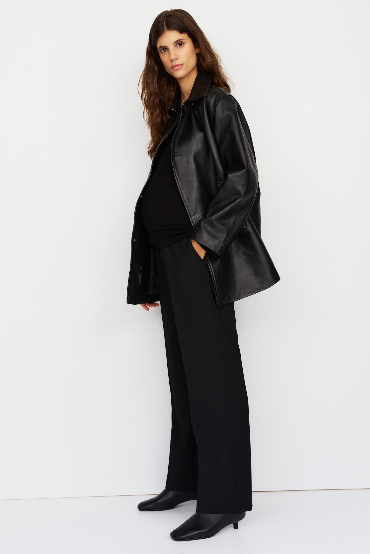 MAMA Tailored trousers - Black - 1