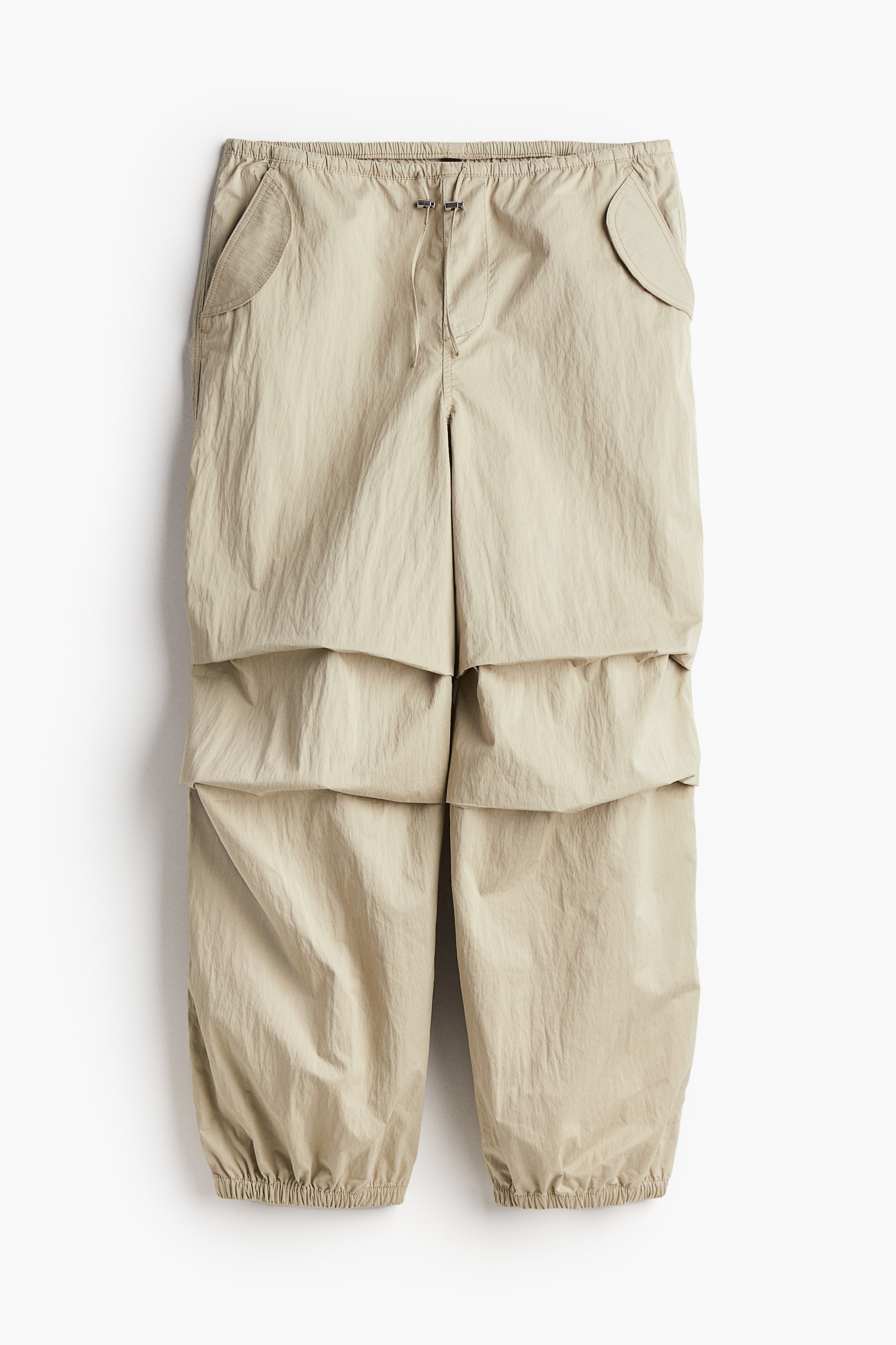 Parachute trousers - Khaki beige - Ladies | H&M GB 6