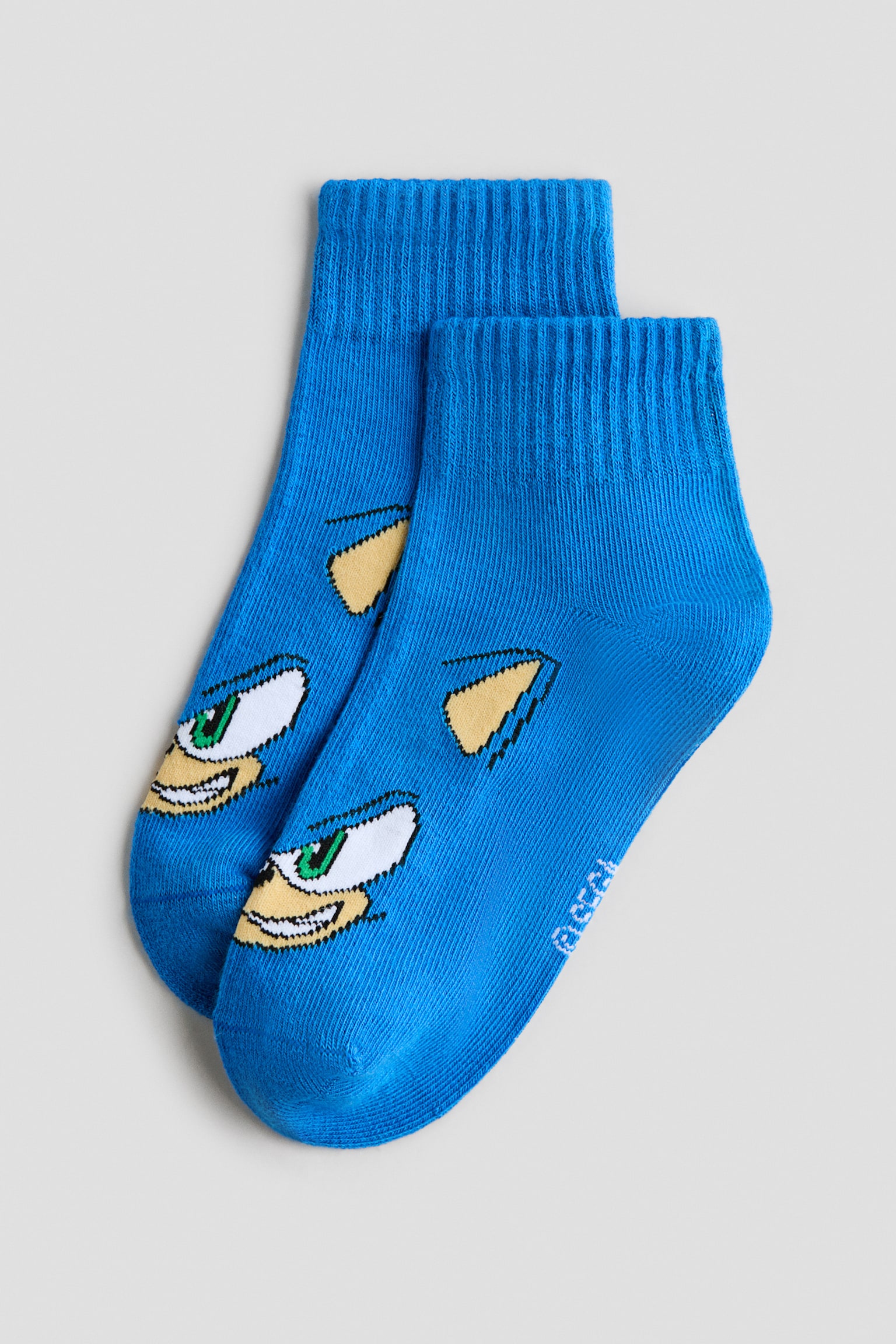 5-pack ankle socks - Bright blue/Sonic the Hedgehog/Dark grey/Jurassic World - 2