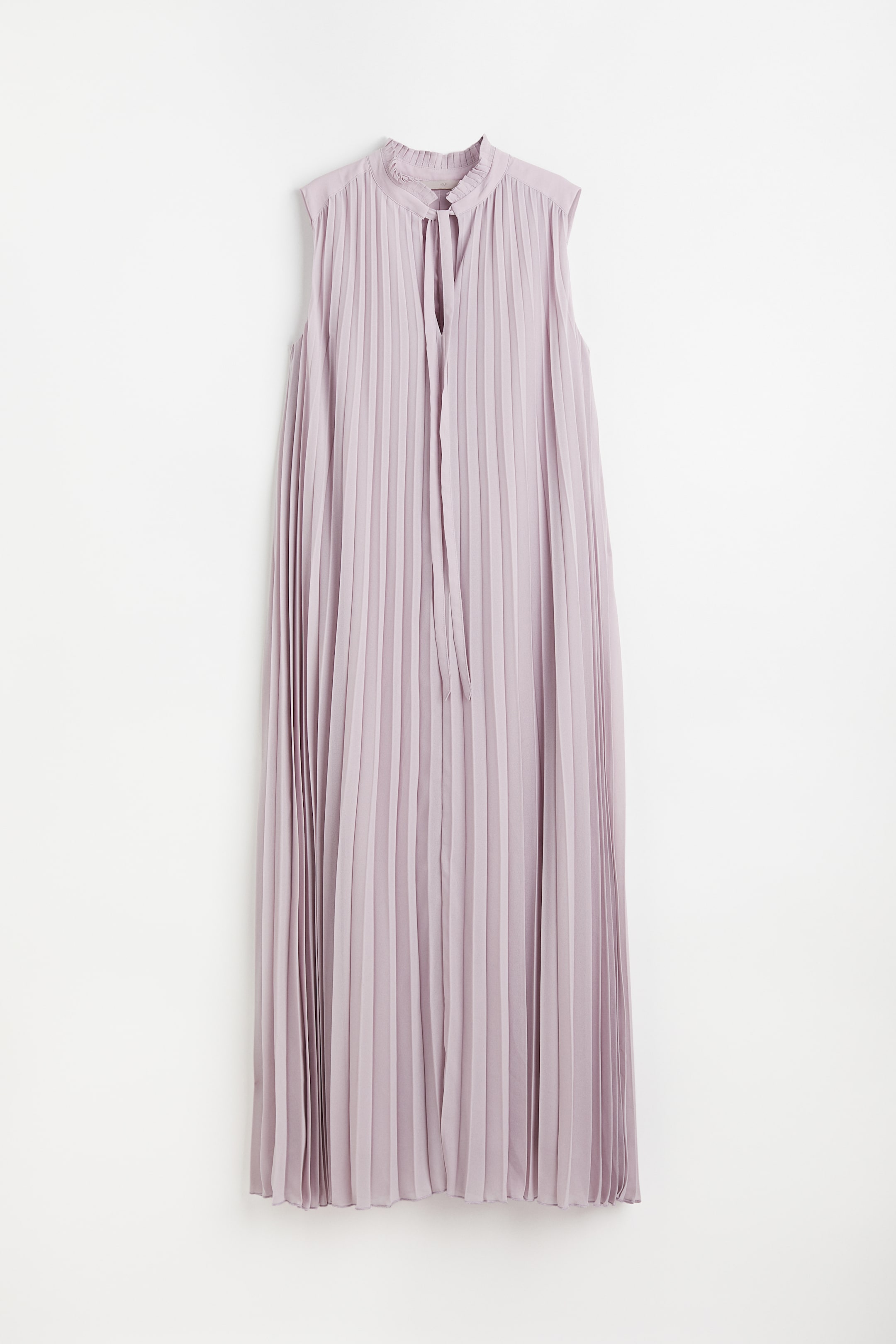 Tie-detail Pleated Dress