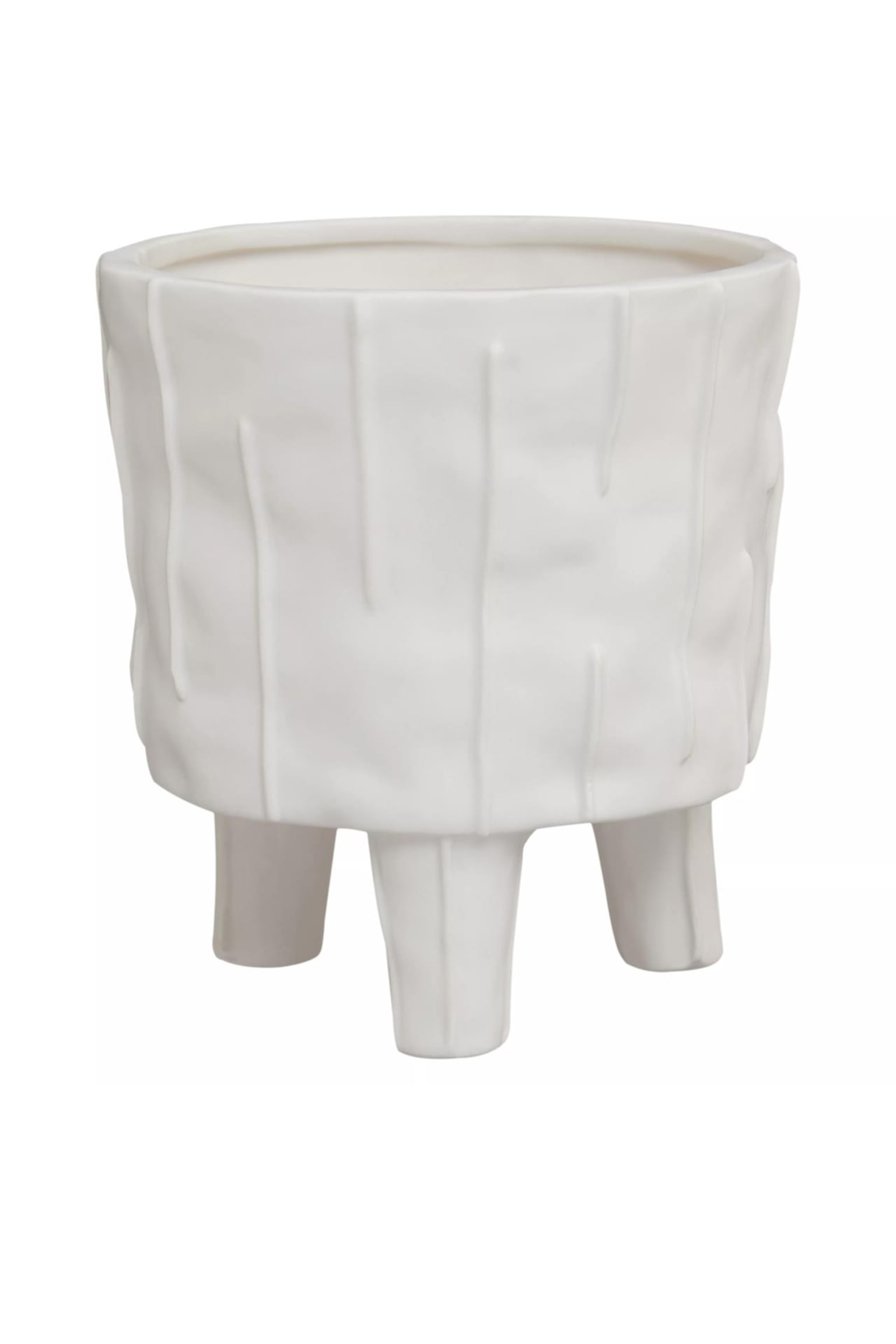 Fara Large Planter - White - 1