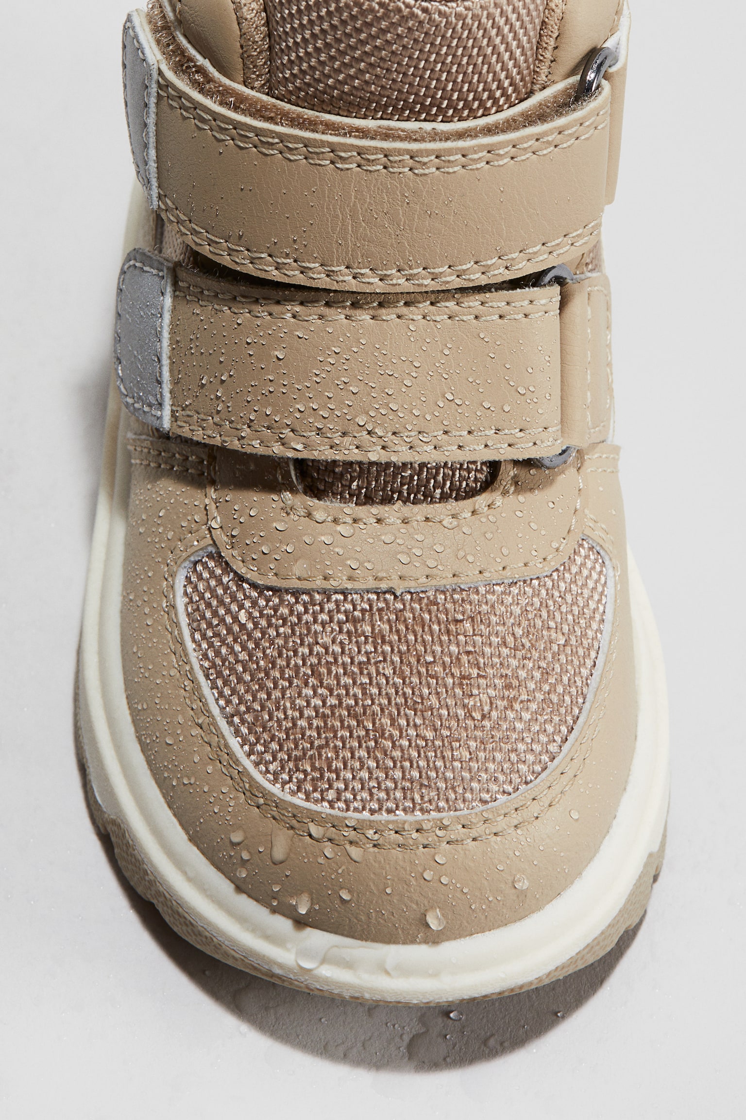 Детские топы H&M Waterproof High Tops, цвет: Бежевый — фото 3