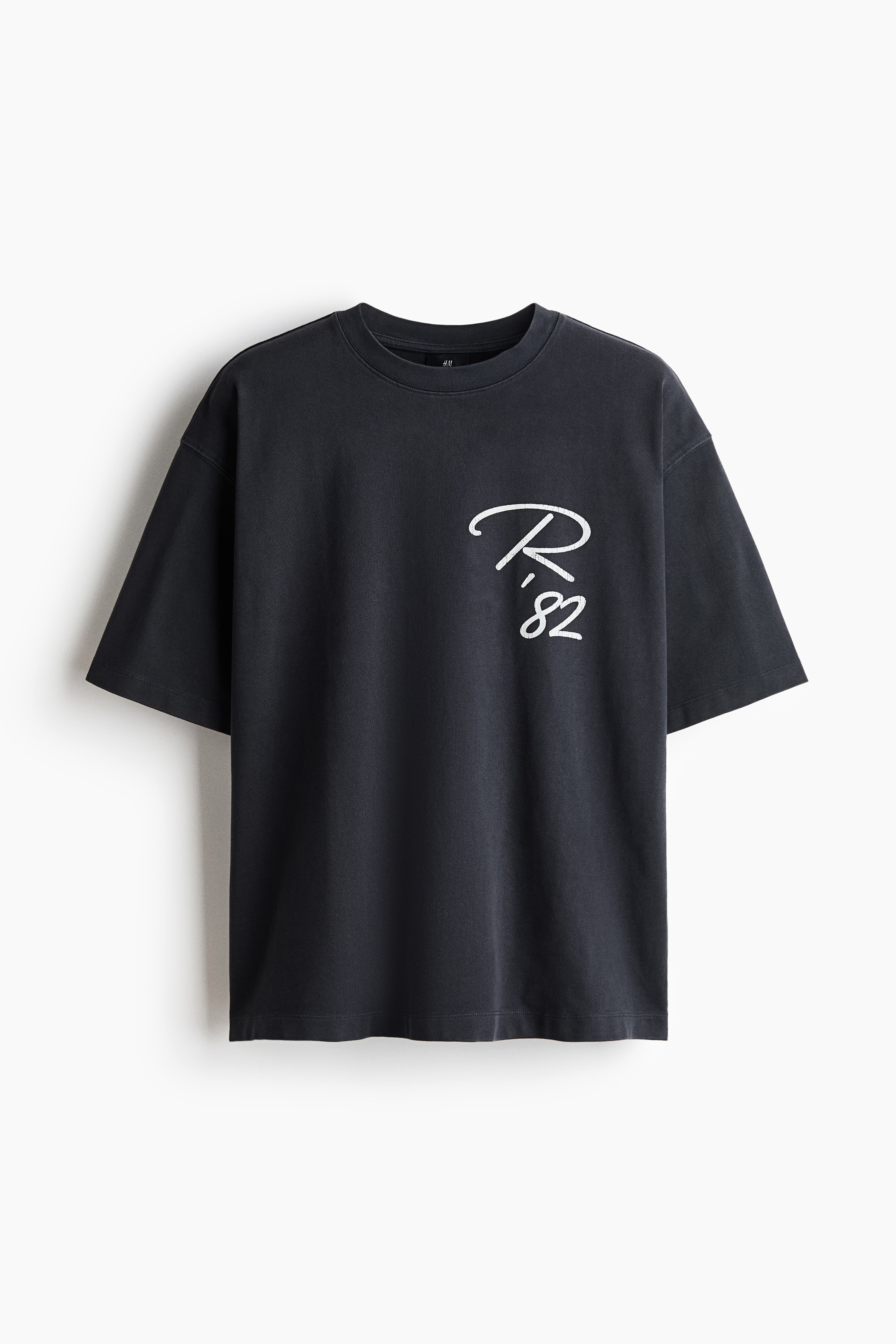 Oversized Printed Cotton T-Shirt - Black/Racing/Orange/Sport Gear/Cream/car