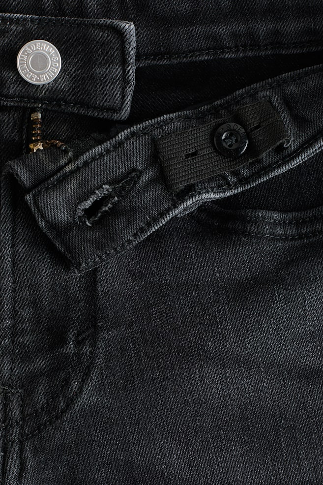 Skinny Fit Jeans - Negro/Azul denim - 2