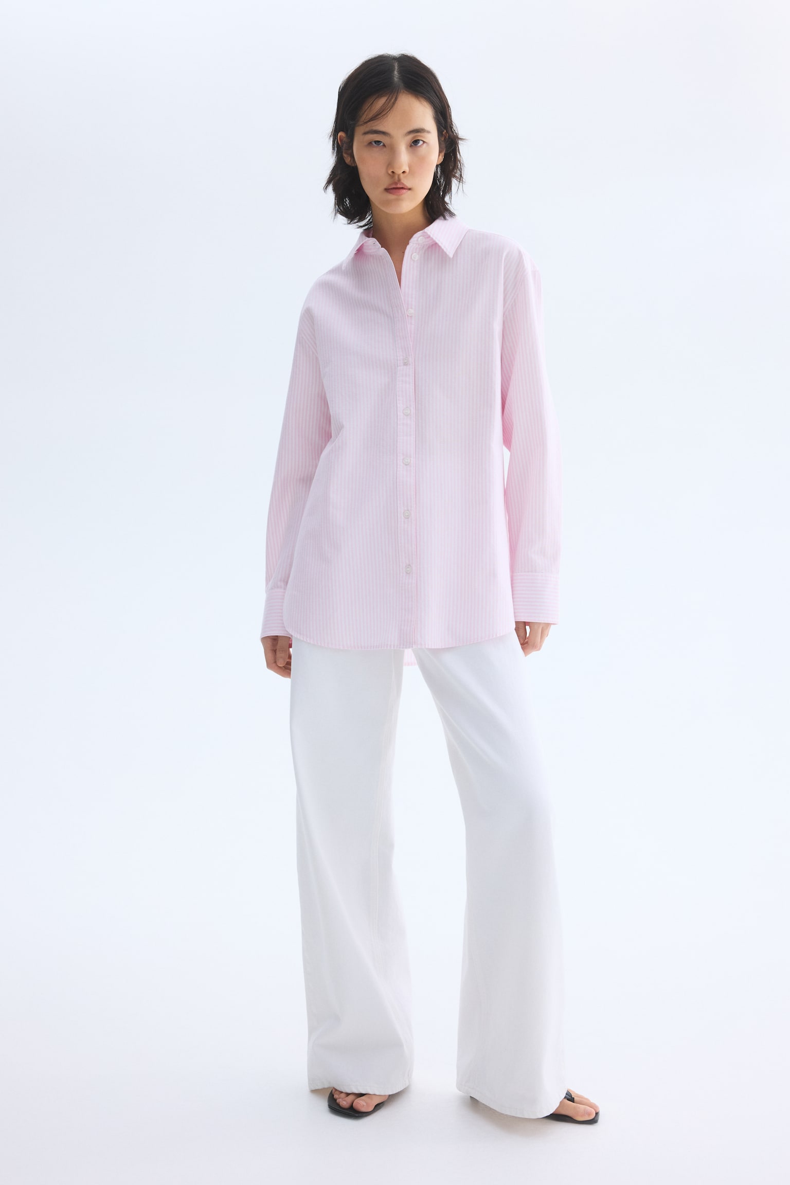 Oxford shirt - Light pink/Striped/Blue/Light pink/Blue/Striped/Blue/Striped - 3