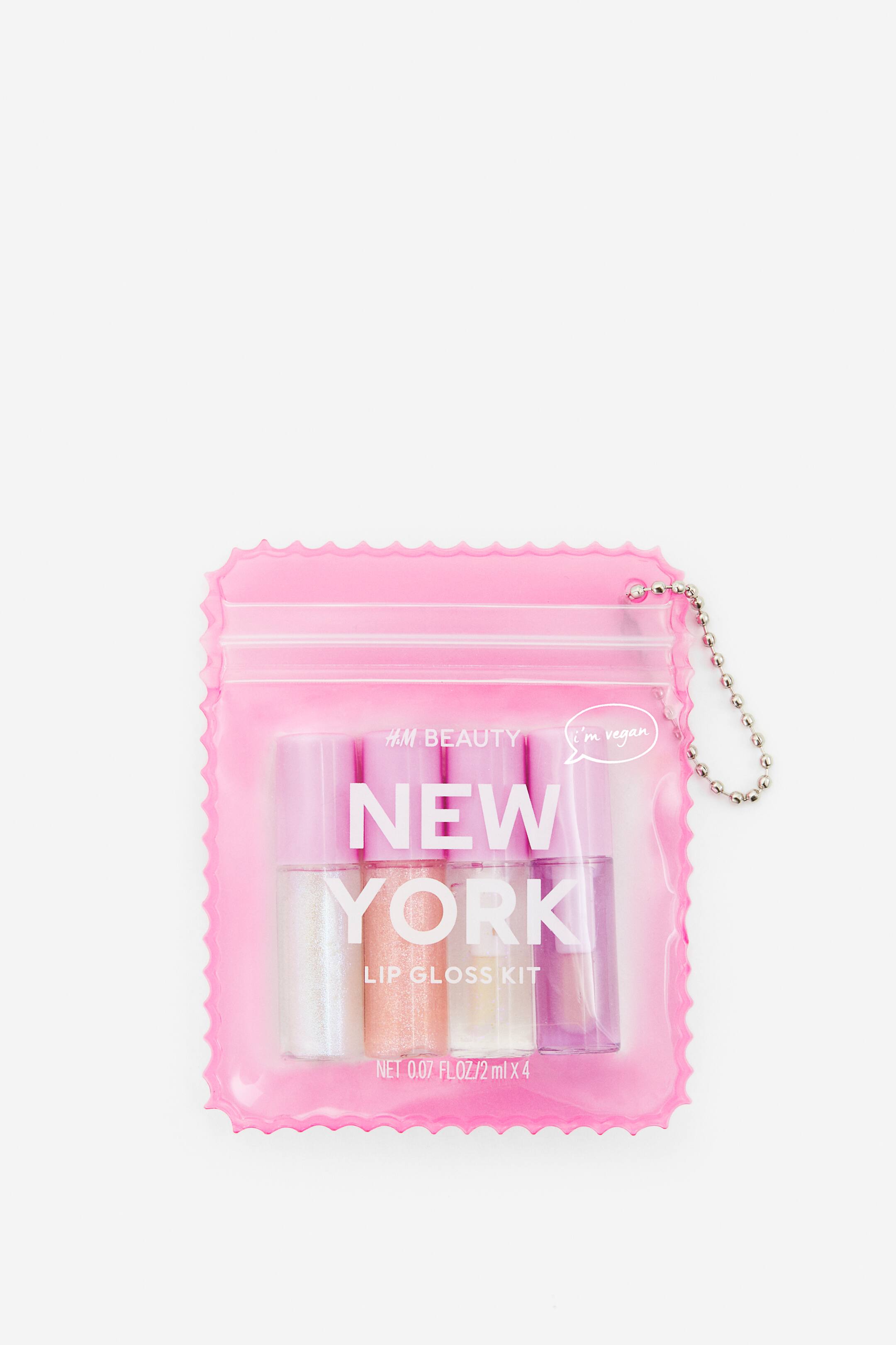 4pack mini lip glosses New York Beauty all H&M GB