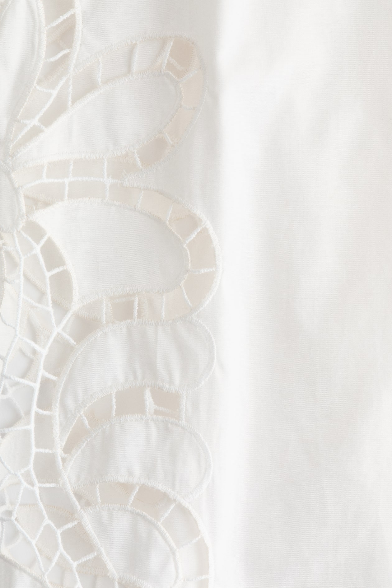 MAMA Pants with Eyelet Embroidery - image 2