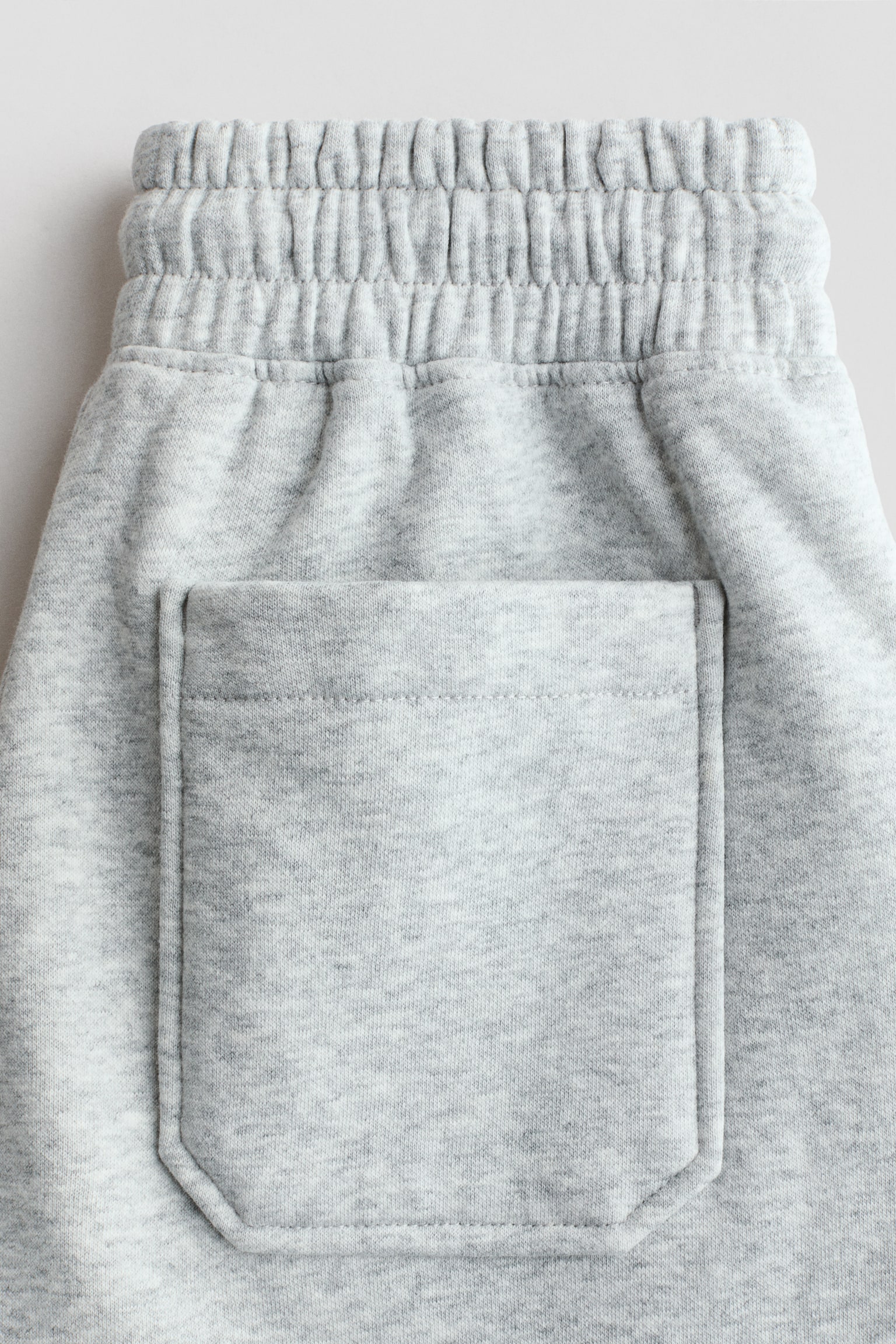 Balloon joggers - Light grey marl/Black - 2