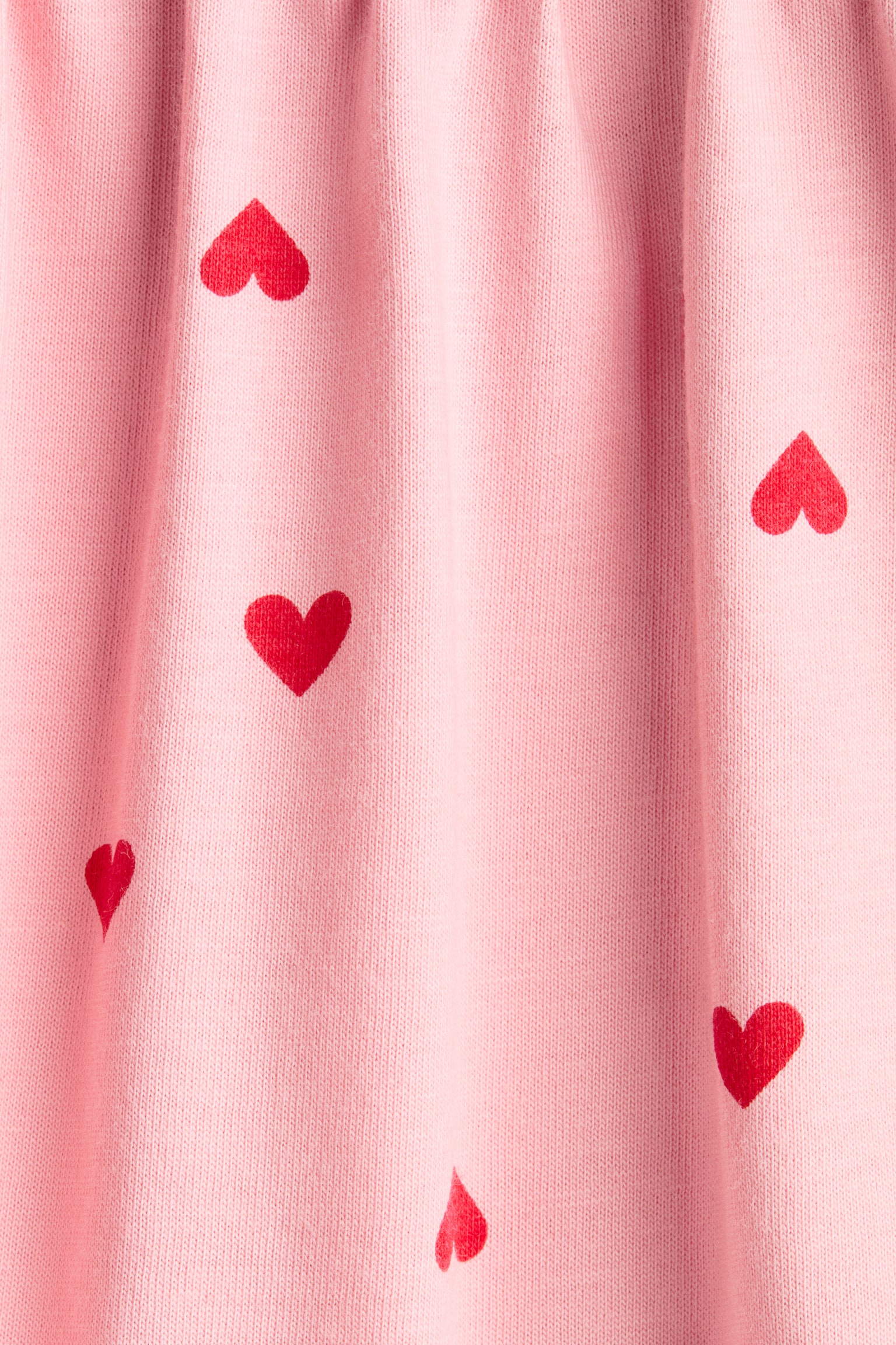 Cotton dress - Light pink/Hearts/Light blue/Cherries - 2