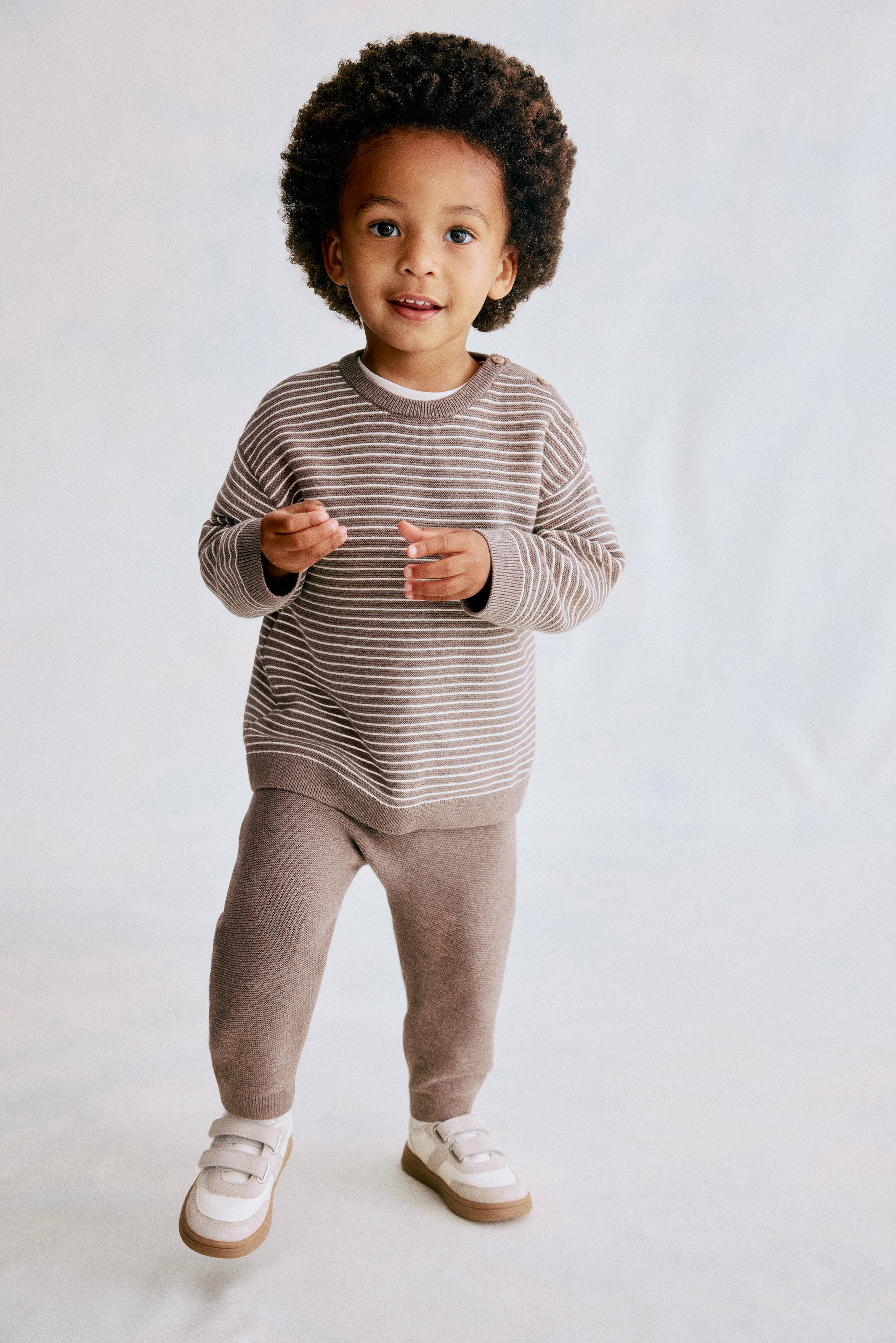2-Piece Fine-Knit Cotton Set
