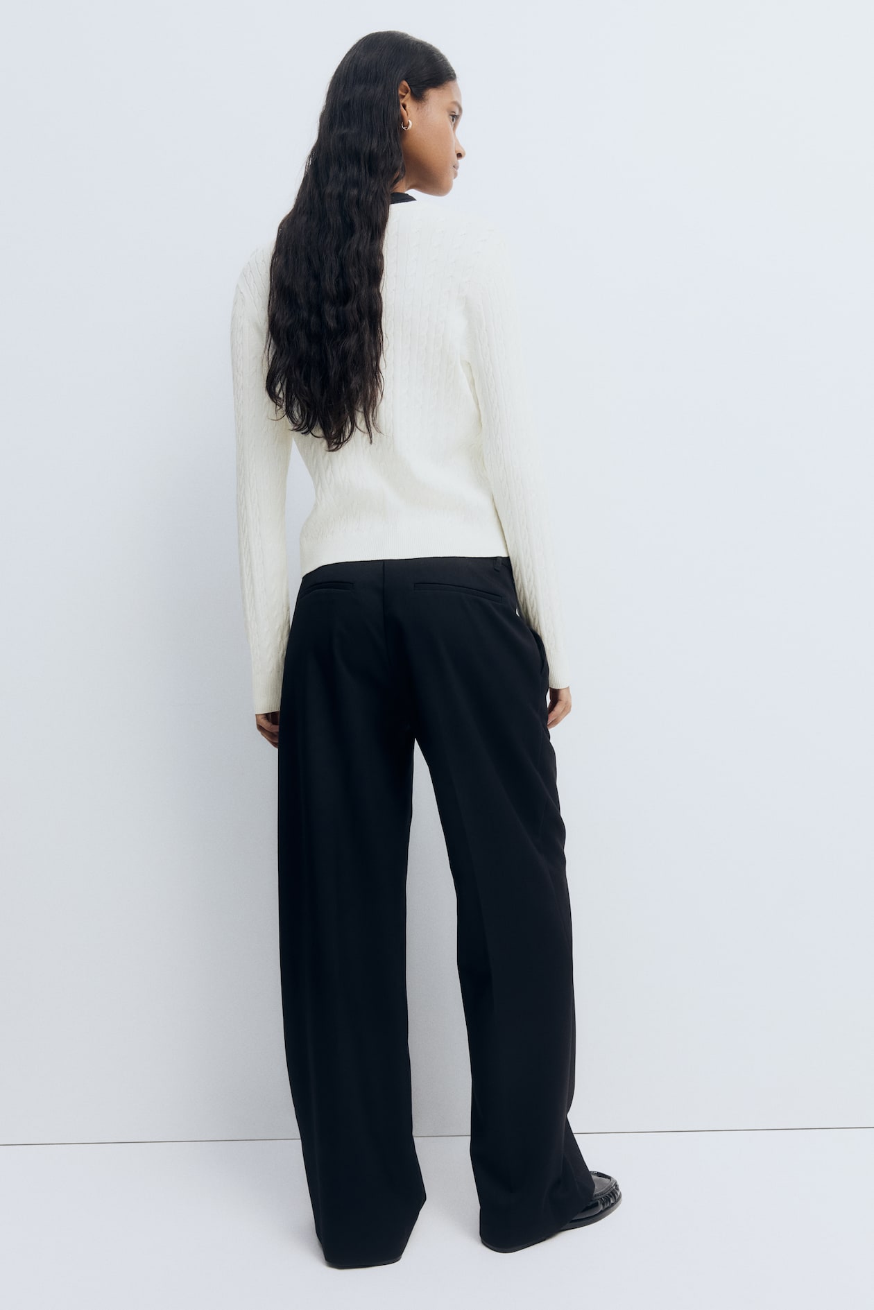 Cable-Knit Sweater - image 3