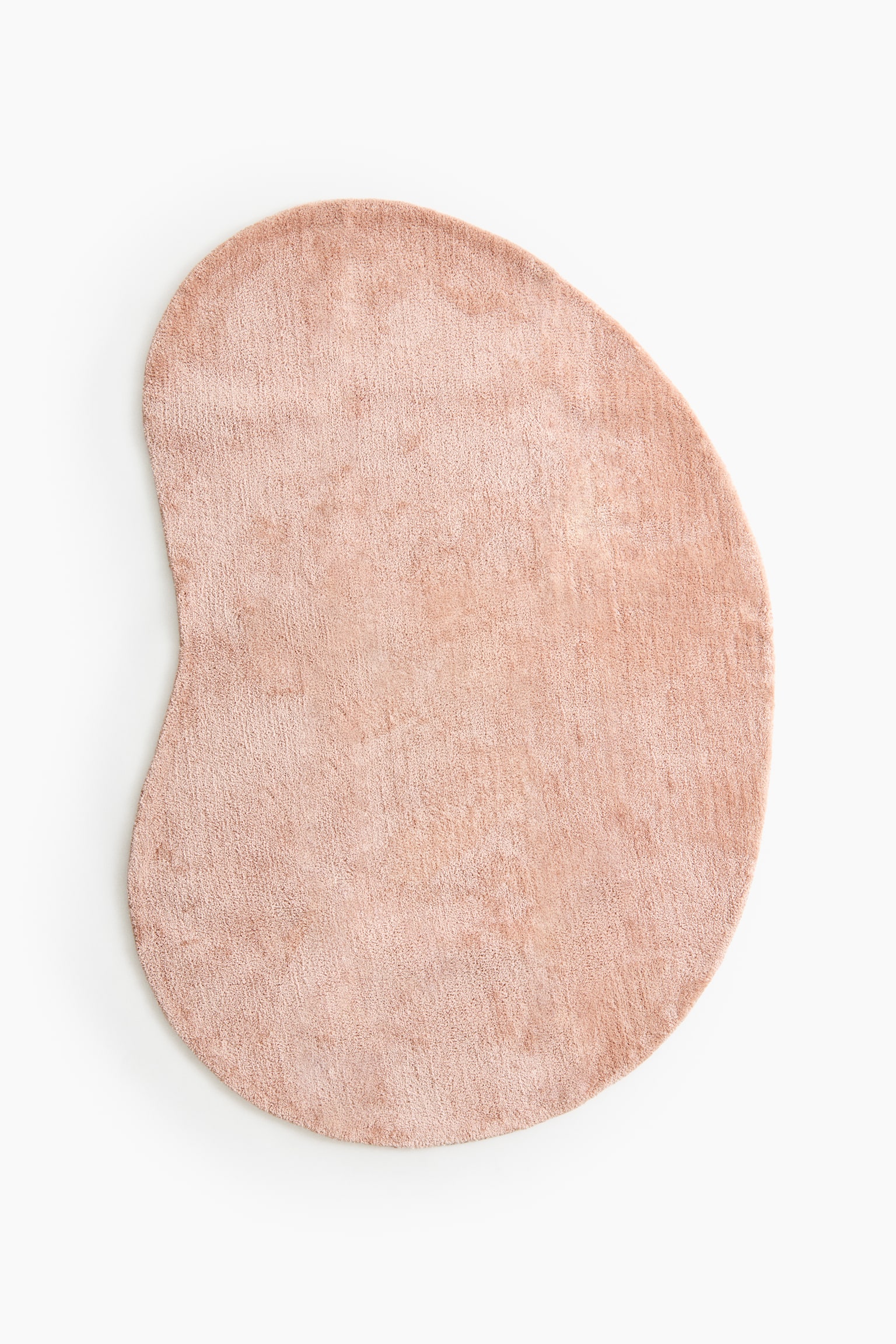 Asymmetric rug - Light dusty pink/Light beige - 1