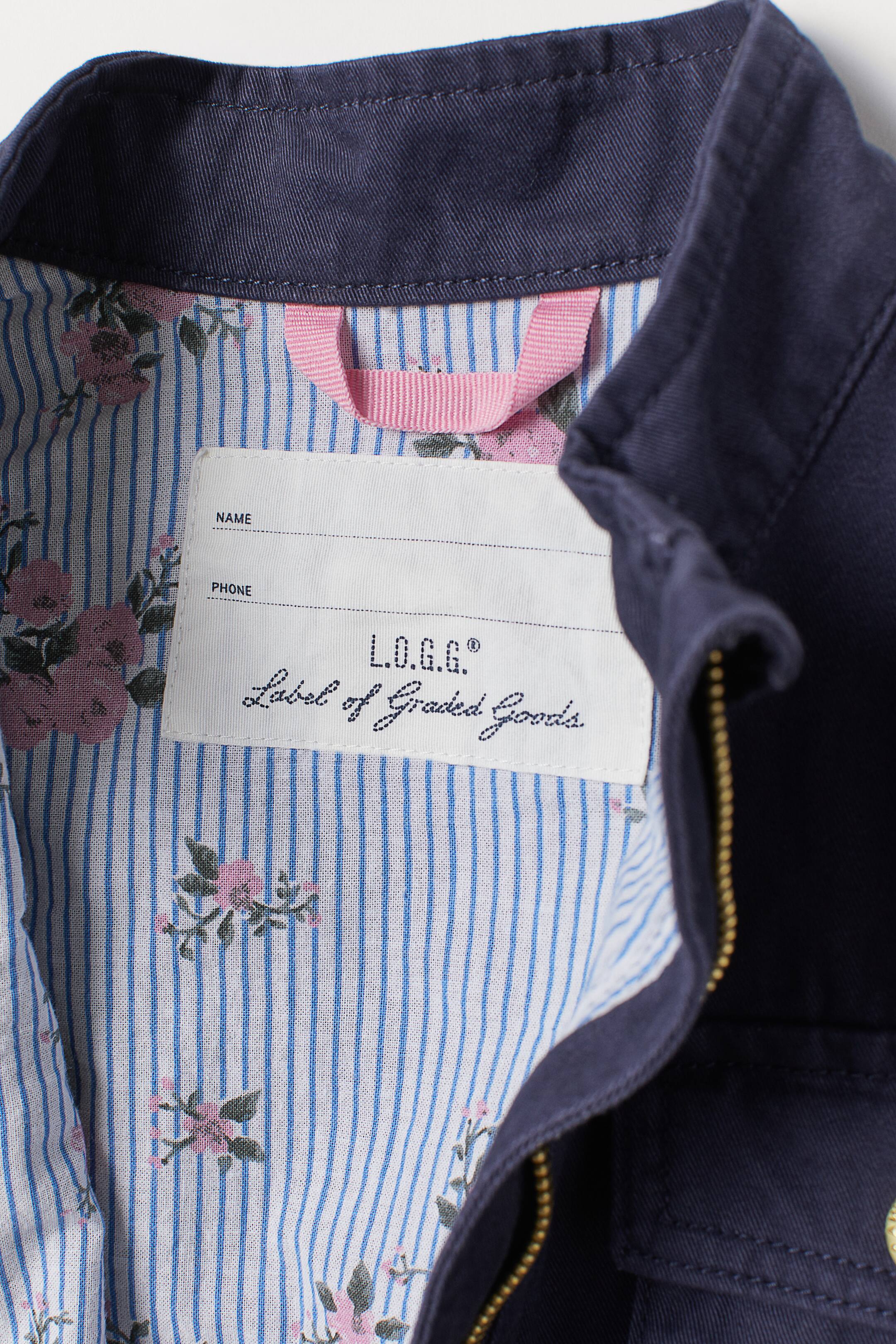 Größeres Bild ansehen: Jacke aus Baumwolltwill - Dunkelblau - Kids | H&M DE 2